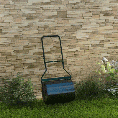 Outsunny 20-Inch Lawn Roller, 16 Gal Water/Sand Fill