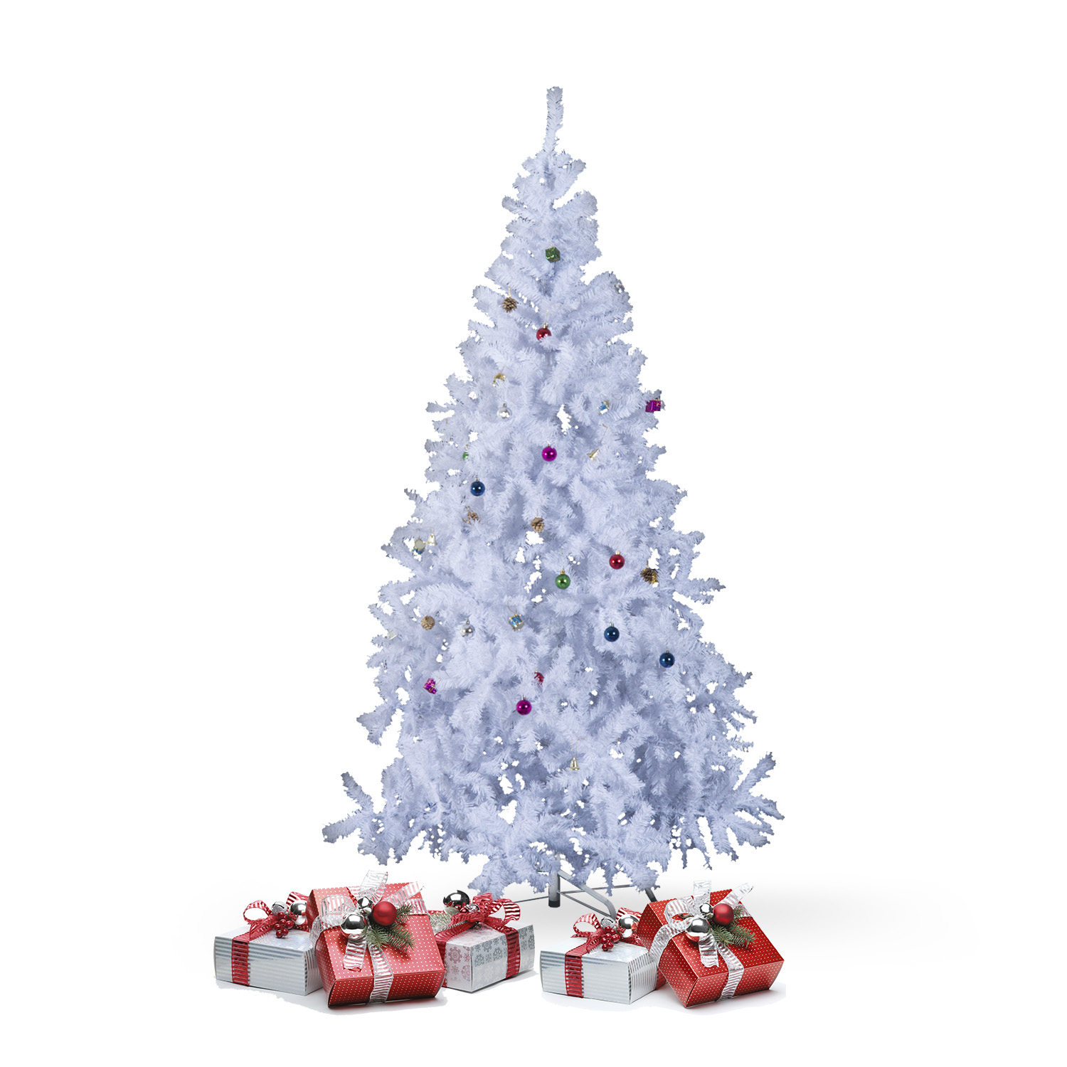 6.9ft Fireproof Artificial Christmas Tree Xmas Holidays