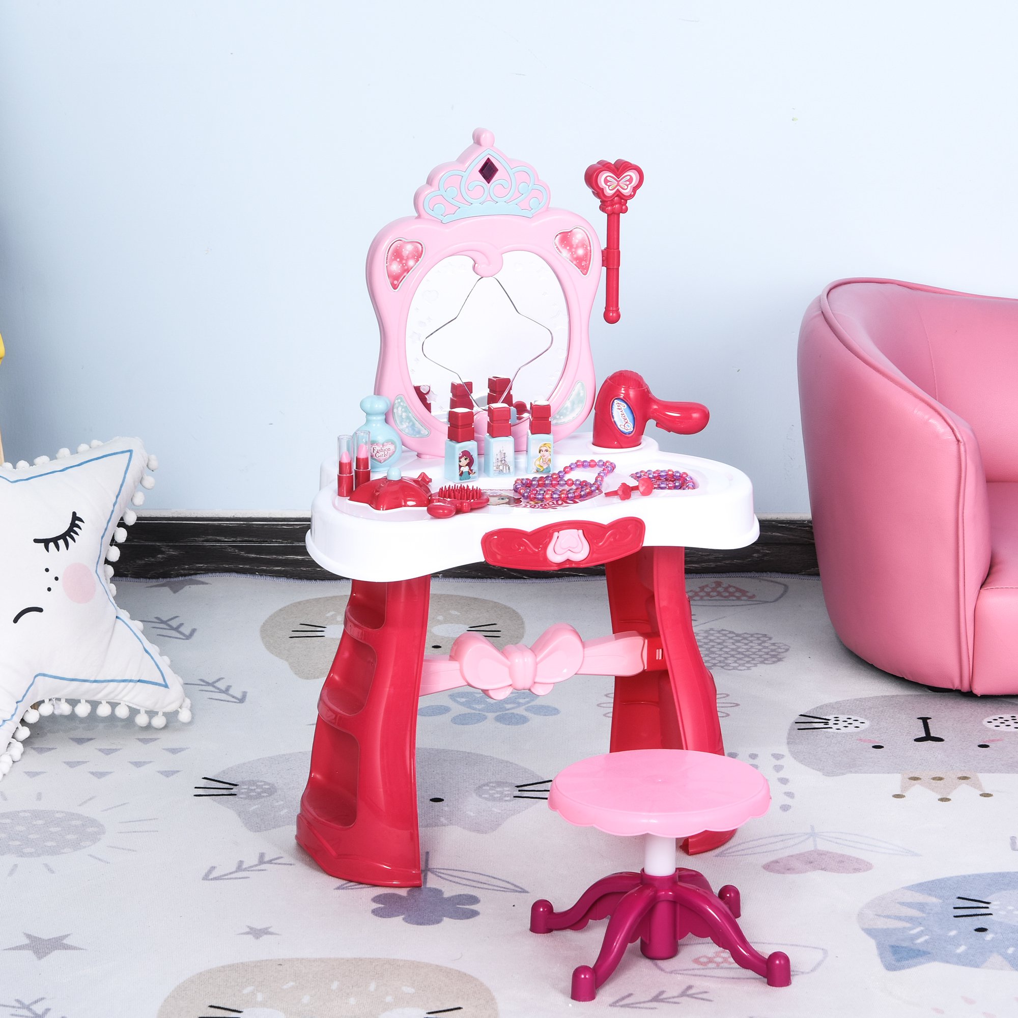 childrens dressing table set