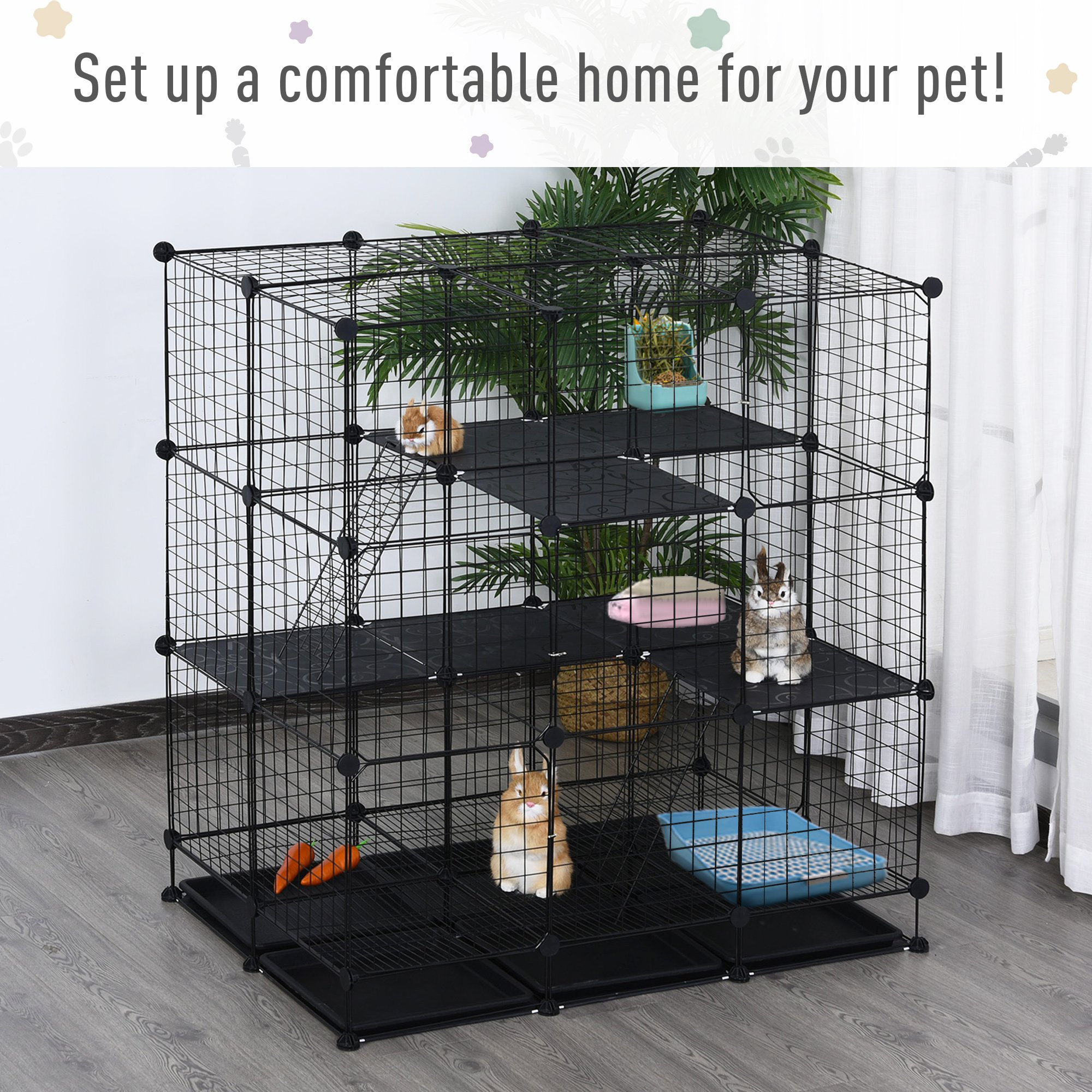 diy kitten cage