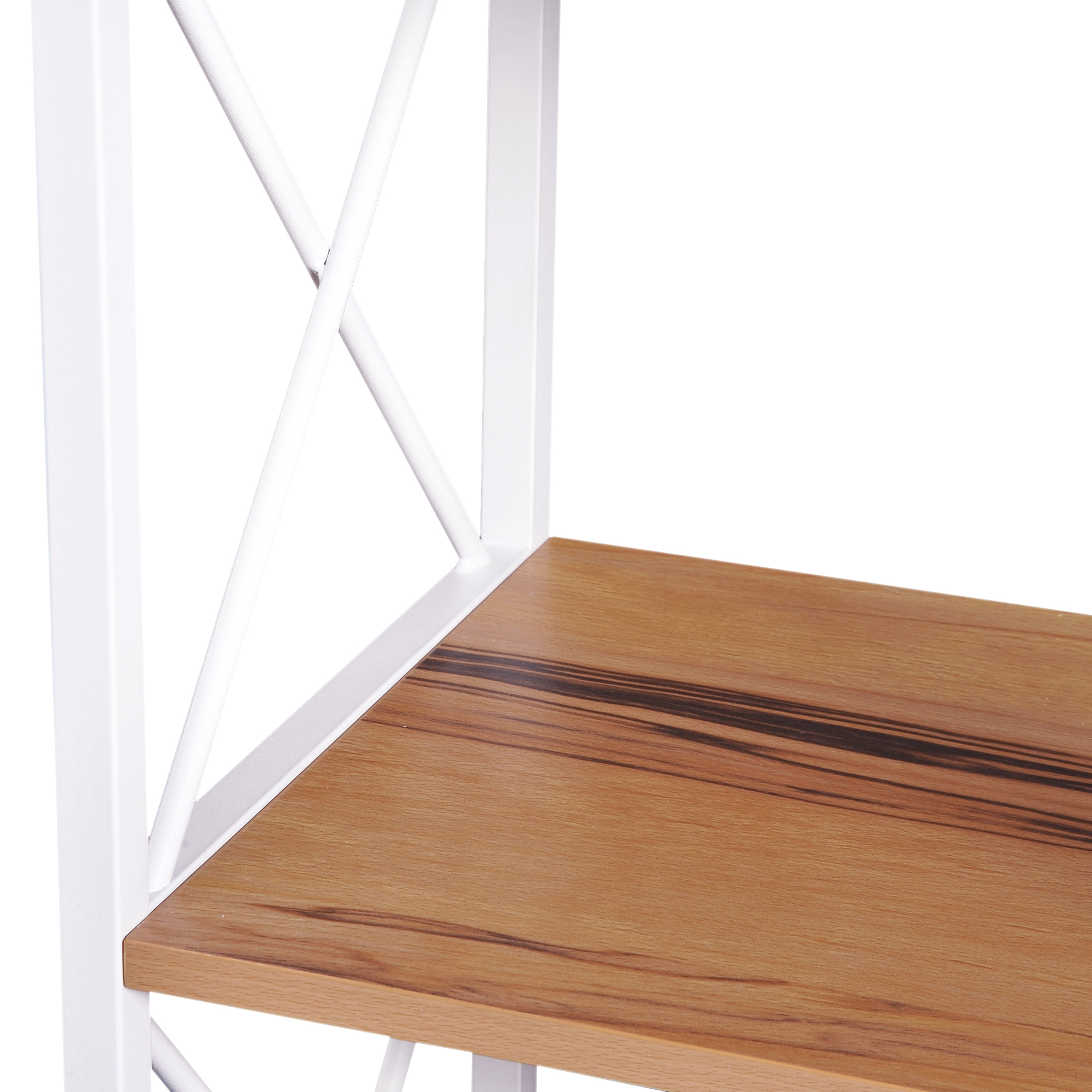 HOMCOM 4 Tier Freestanding Storage Shelf Home Organizer|AOSOM.CA
