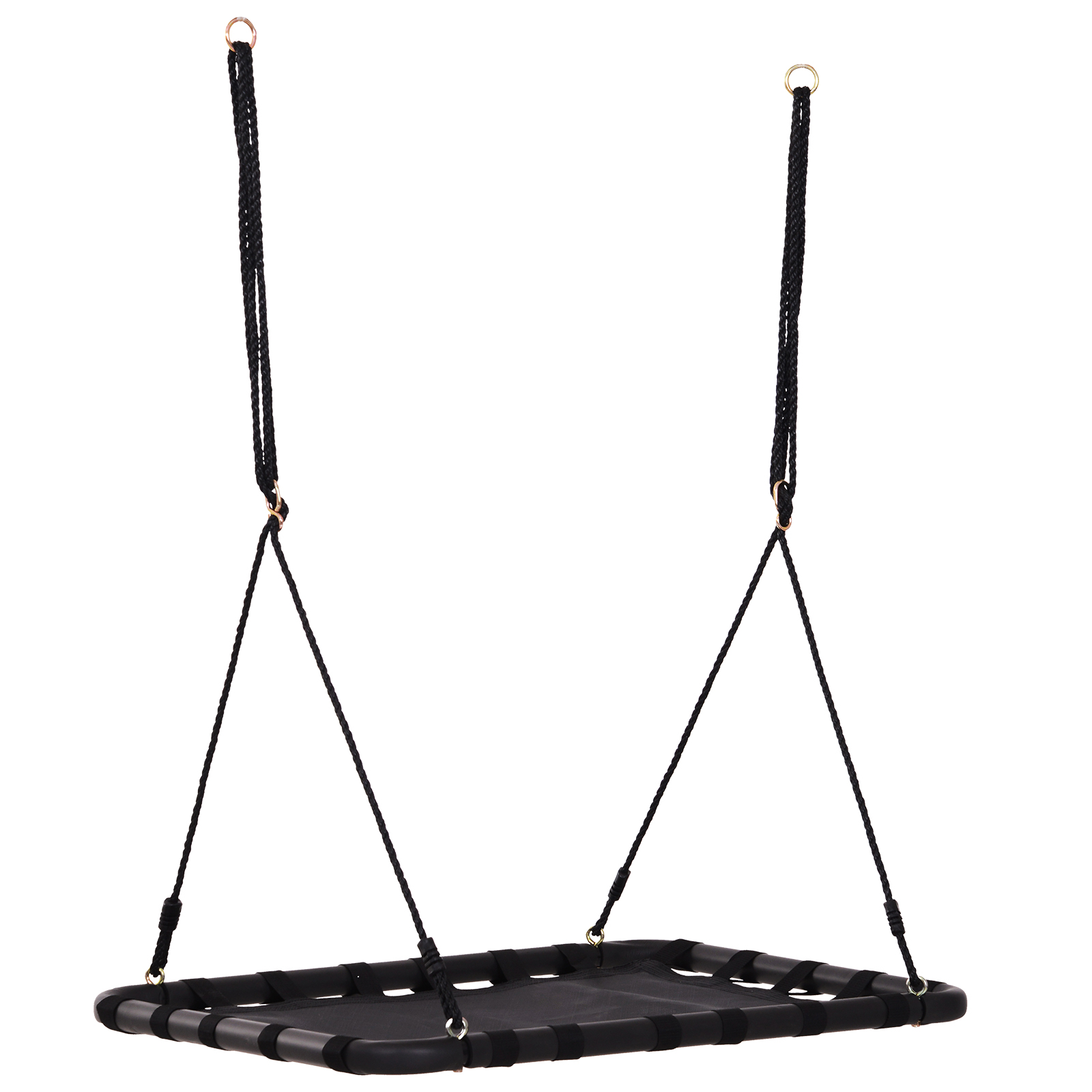 Hanging Tree Swing Outdoor Rope Swing Flying Platform Kids