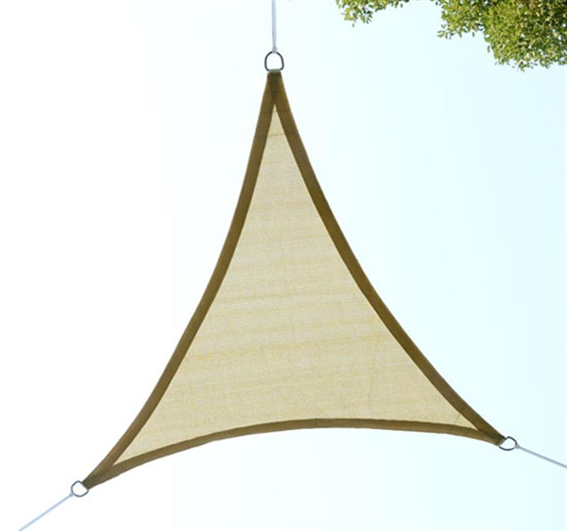 Outsunny 10' Triangular Sun Shade Sail Canopy SandAosom.ca