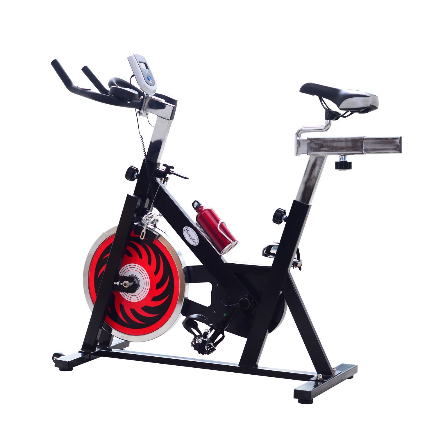 Soozier Indoor Exercise Cycling BikesUpright Bicycle Fitness
