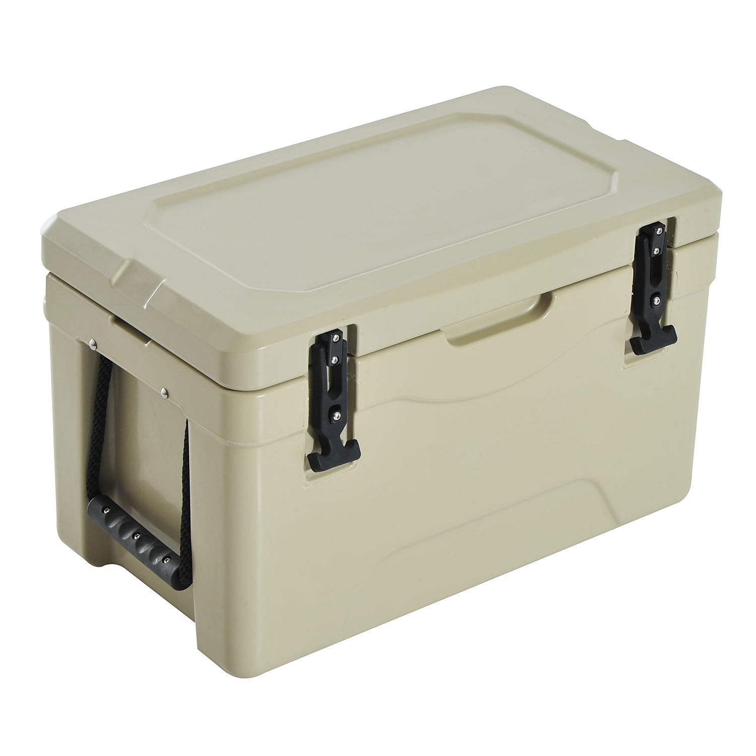 Outsunny 32 QT Rotomolded Outdoor Portable Camping Cooler and Ice Chest ...
