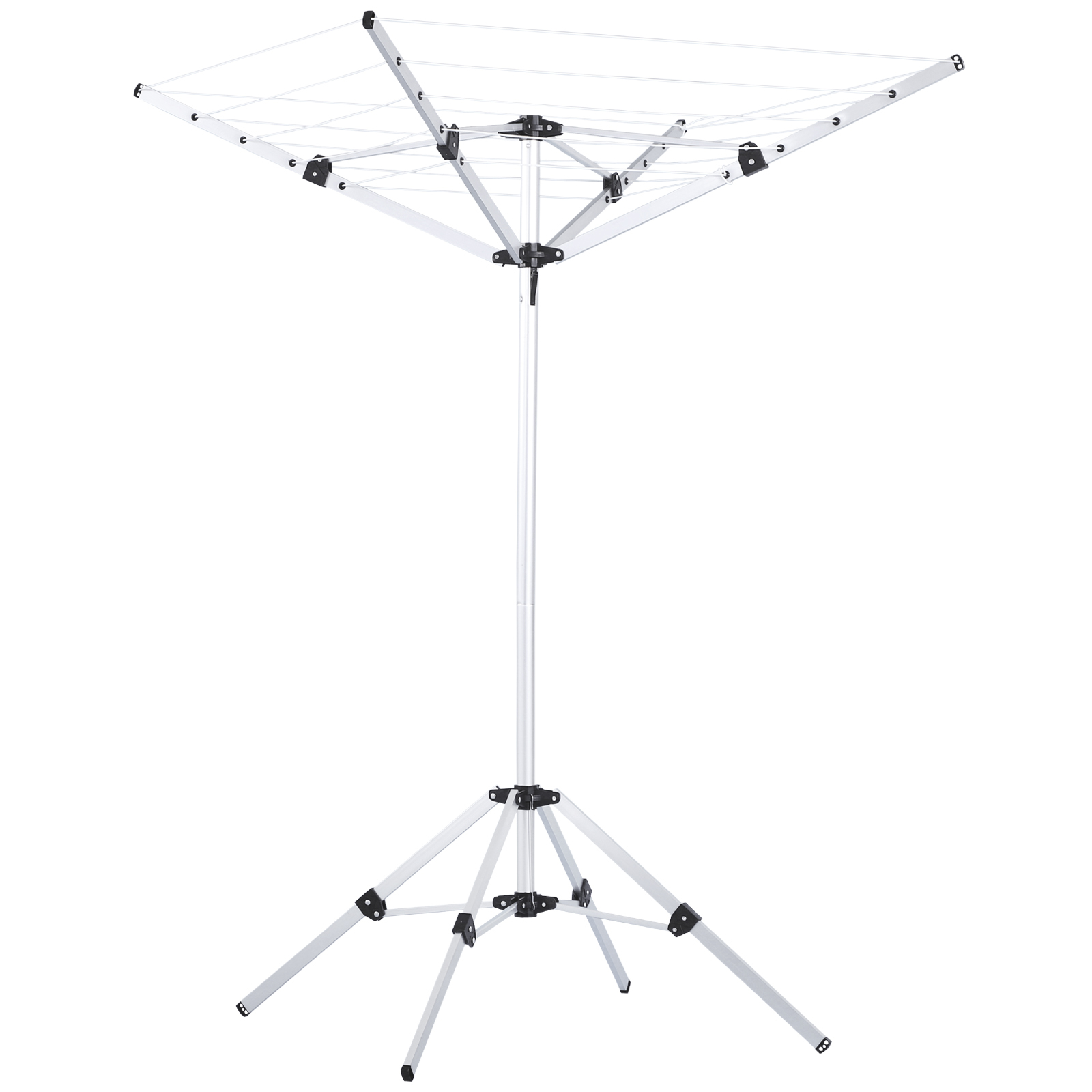 Outdoor Umbrella Clothesline Portable Collapsible Clothing