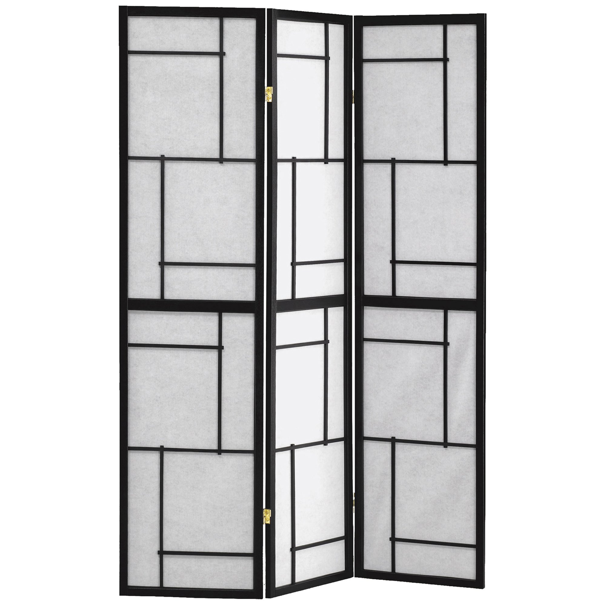 Monarch 3-Panel Folding Privacy Screen Room Divider Changing Screen ...