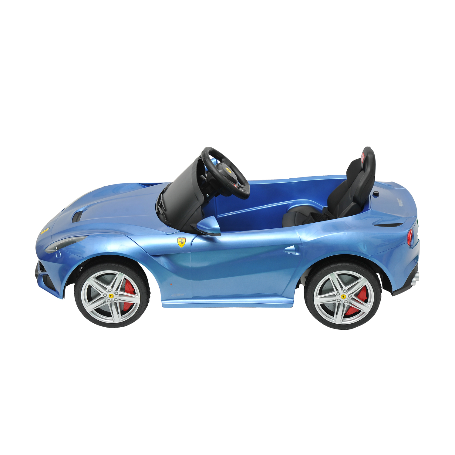 Open Box Ferrari F12 Kids 6v Electric Ride On Toy Car w/ Parent
