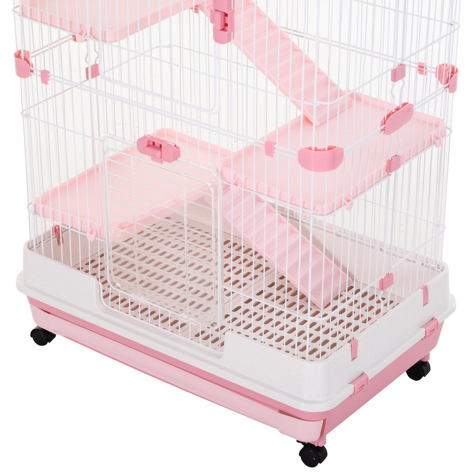 PinkRabbit ① ZITIANYOUBUILD Pink Rabbit Robot 468 Pieces from TV Series