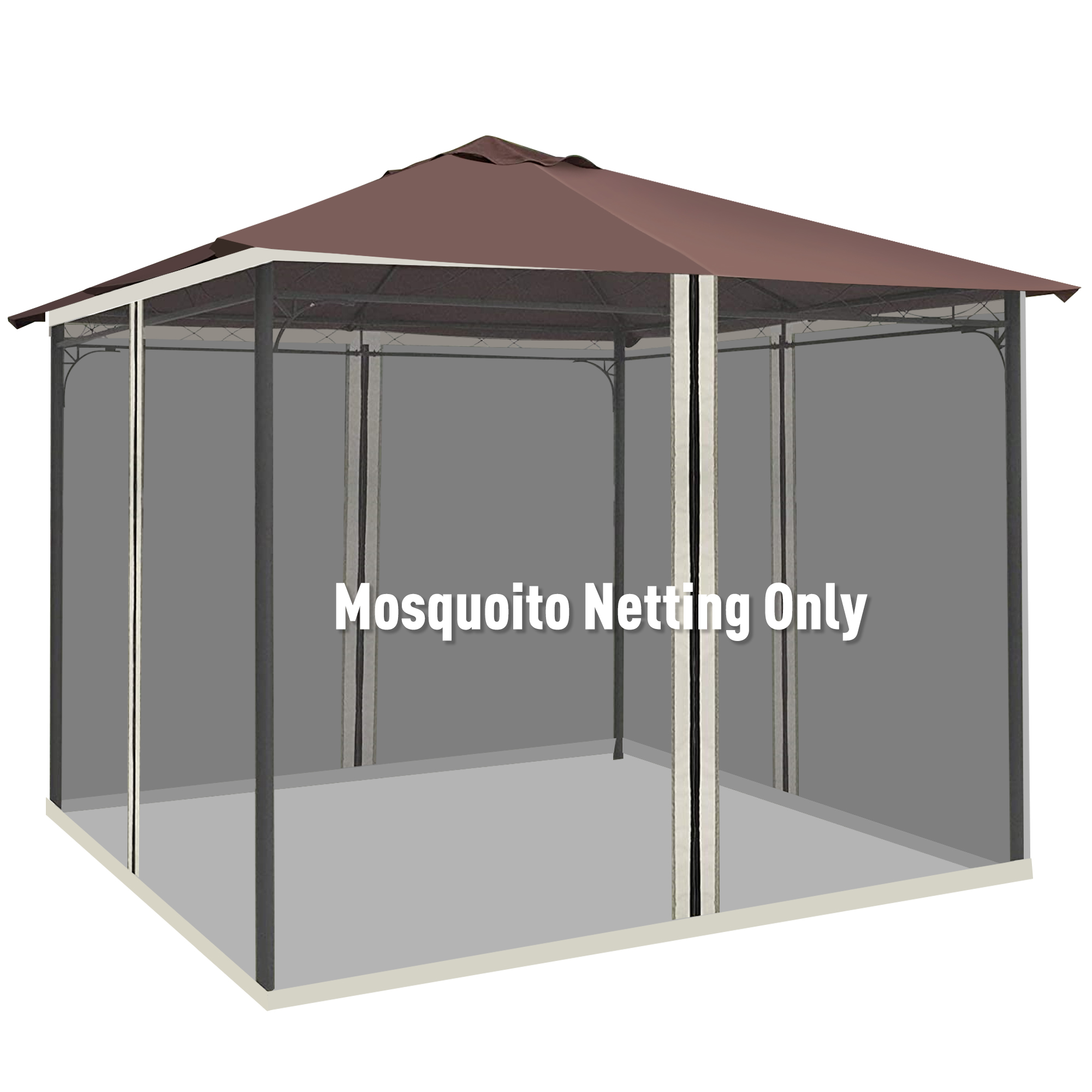 Outsunny Universal Replacement Mesh Sidewall Netting for