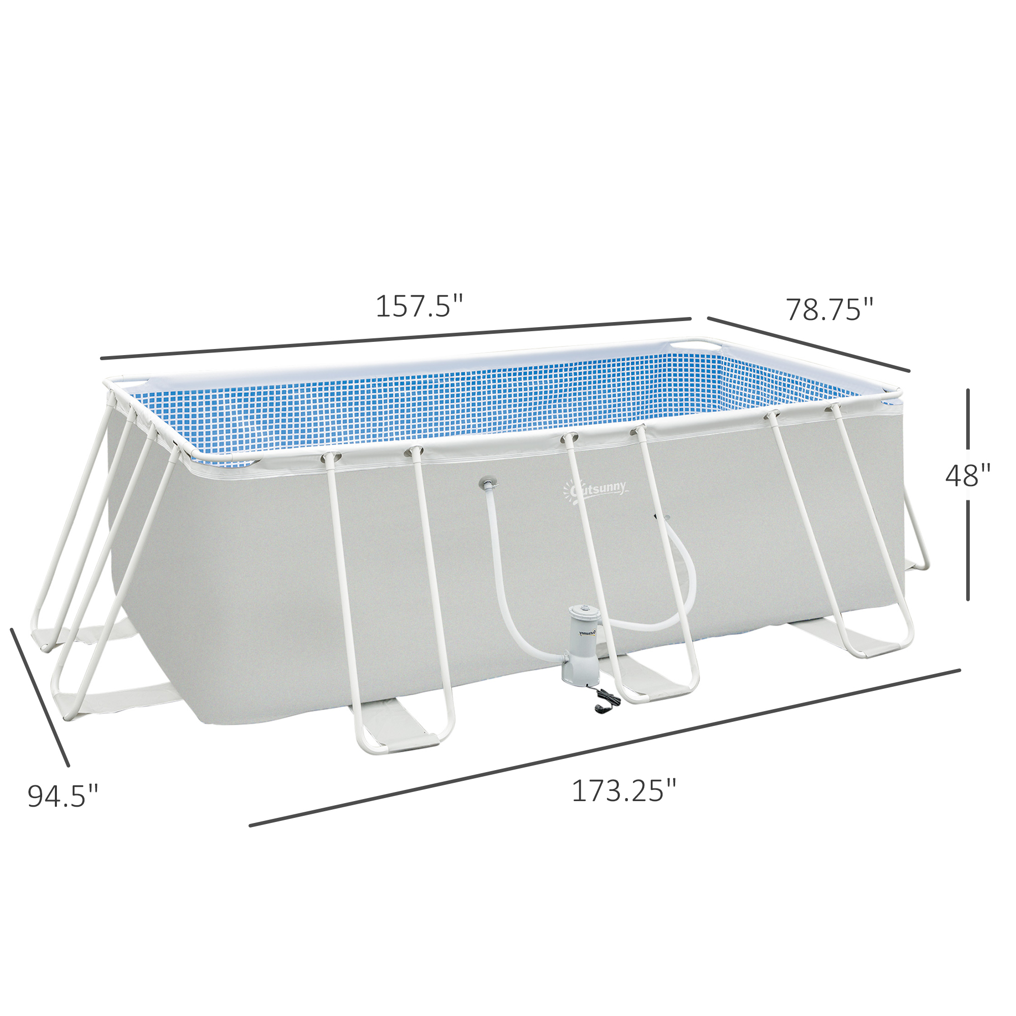 pool INTEX Ultra XTR® Frame Above Ground Pool w/ Sand Filter Pump