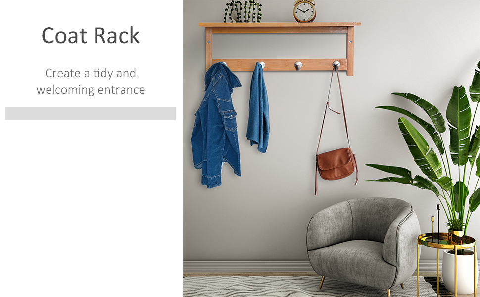 Entryway Coat Rack - Scandinavian Designs