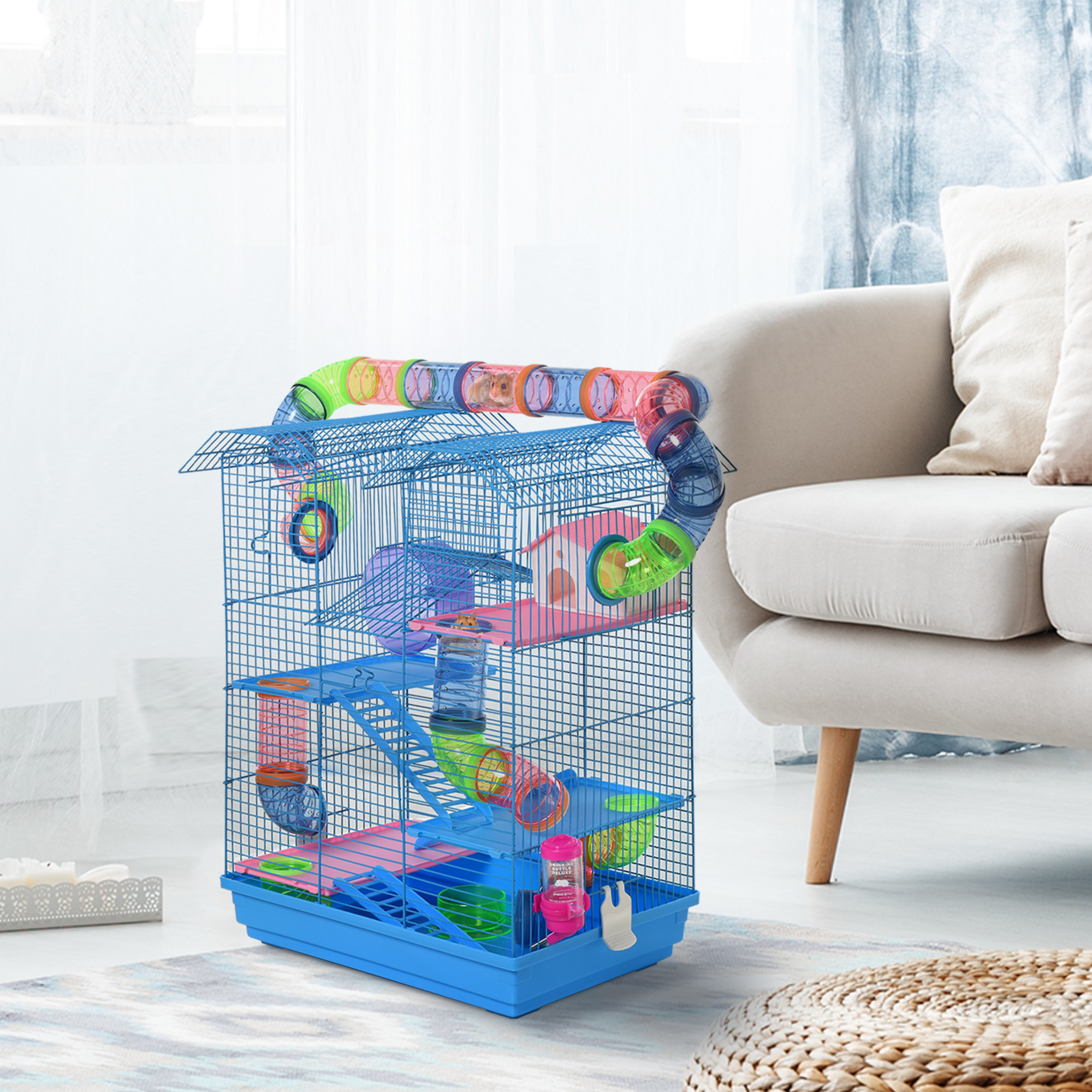 Beautiful view of Hamster Cage Performance Attribute Raise Journal Adjustable