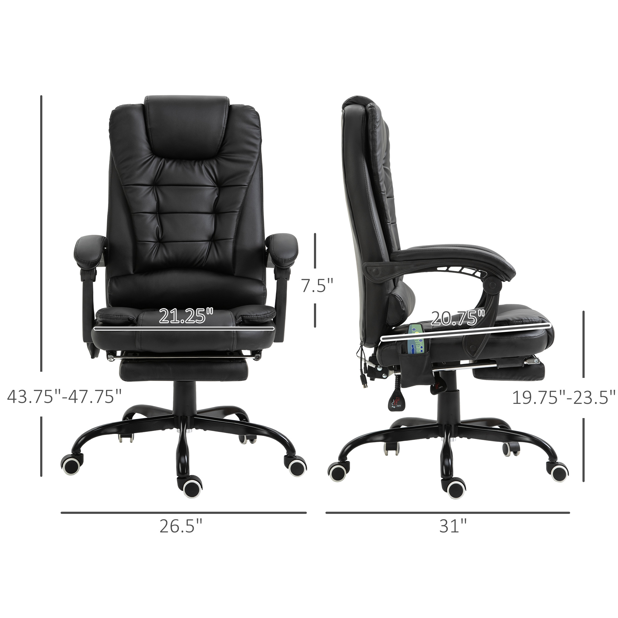 vinsetto 7-point vibrating massage office chair Water-Based Lubricants for Industrial Use Are They Safe main image 1