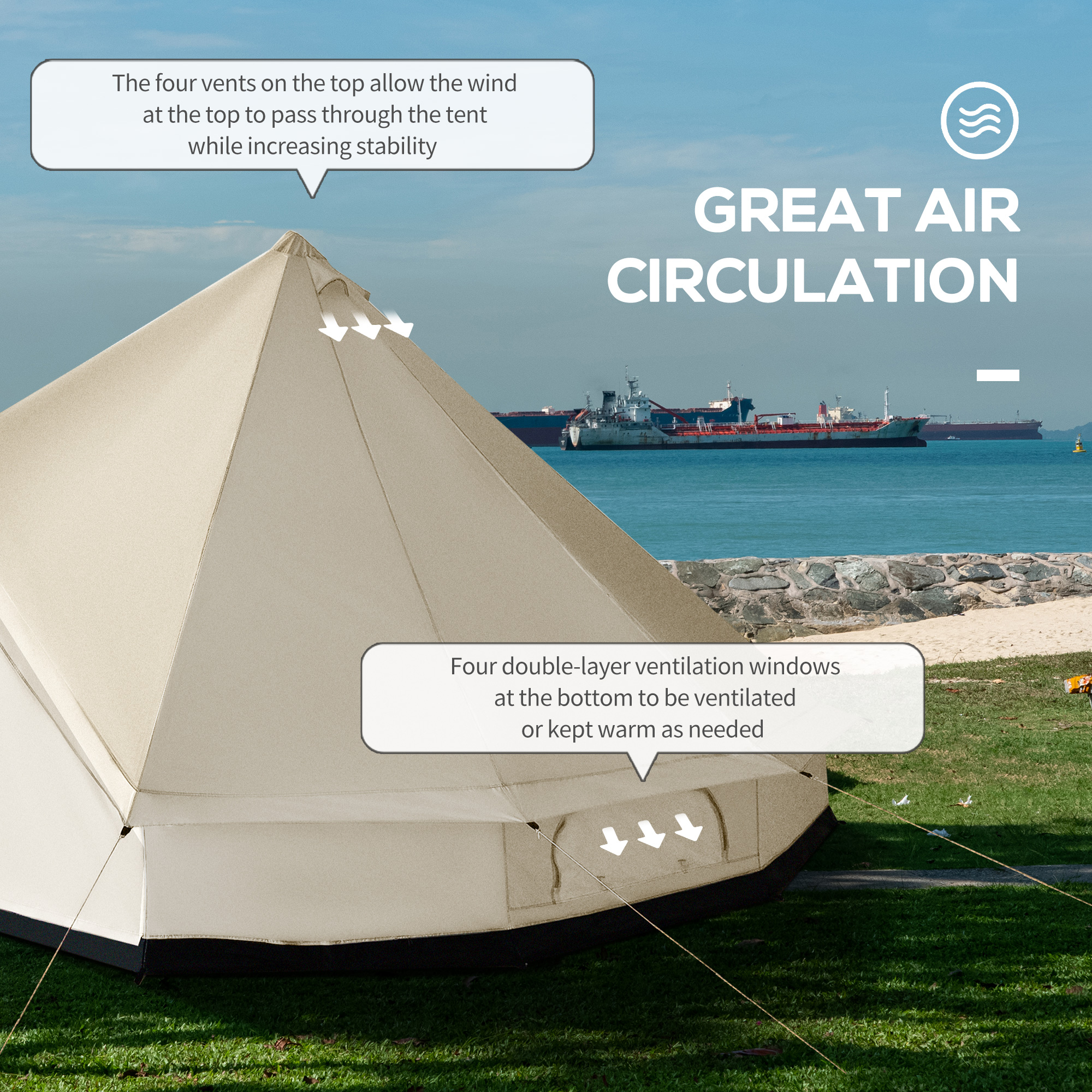 the north face tents Eco Trail 2 or 3 Person – Gravity Coalition Innenstoff::Regenbögen weiß the Wawona feels less OUTSUNNY Tente de camping wawiConnection