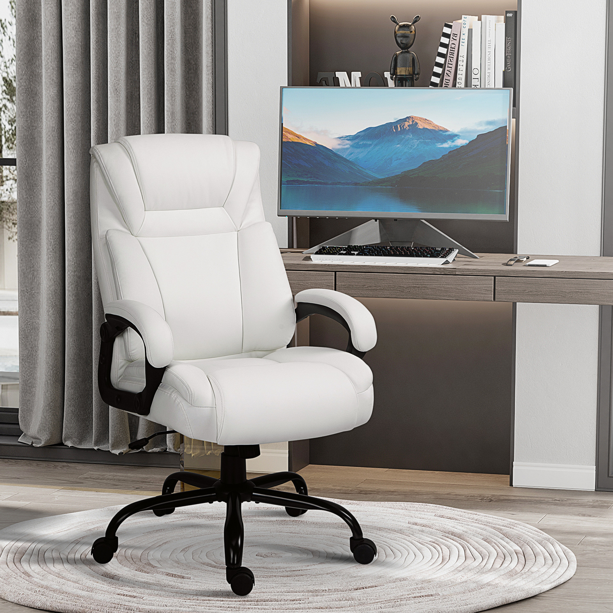 Vinsetto Big and Tall 400lbs Executive Office Chair with Wide Seat