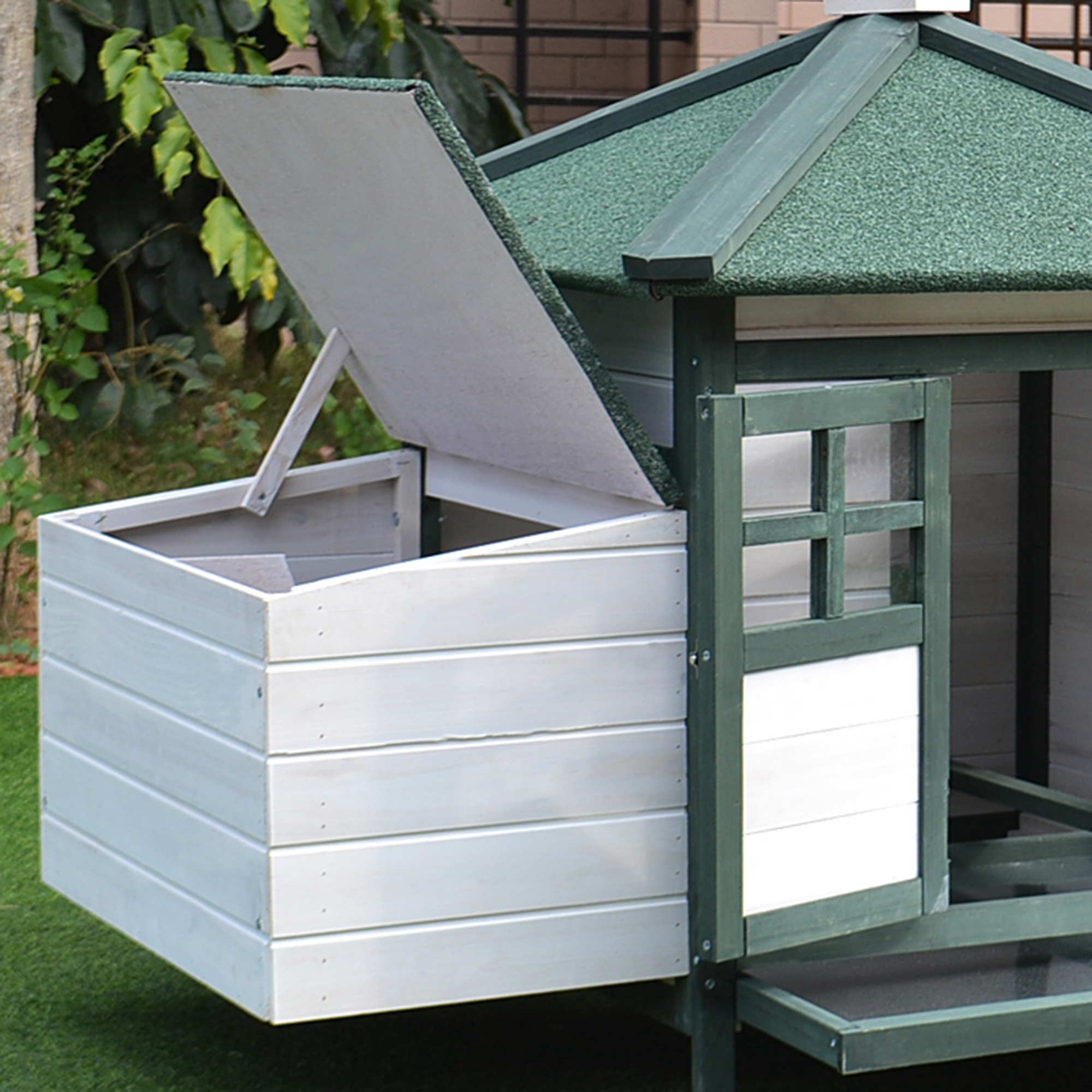 home　7/2/5 ABSCO Space Saver 7 ft. W x 2.5 ft. D. Galvanized Steel Lean