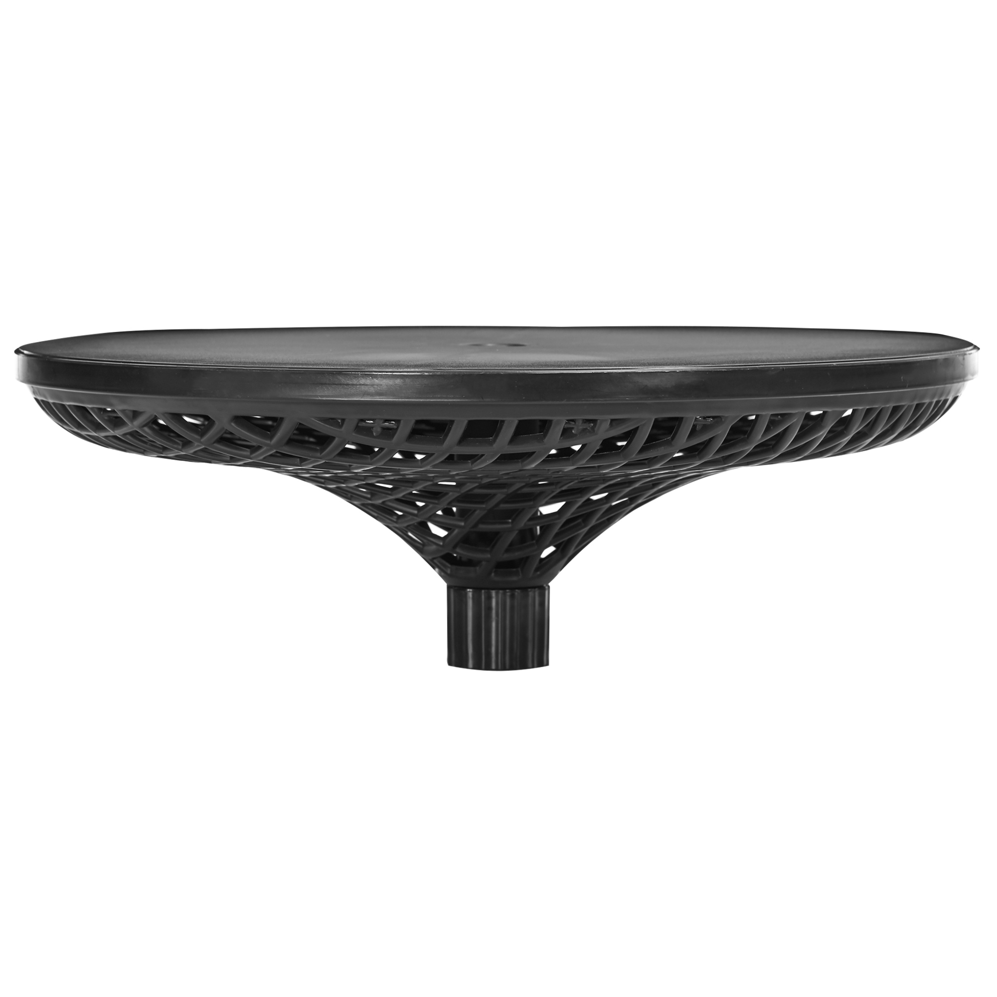 Outsunny 23" Adjustable Umbrella Table Tray, Portable Round Umbrella