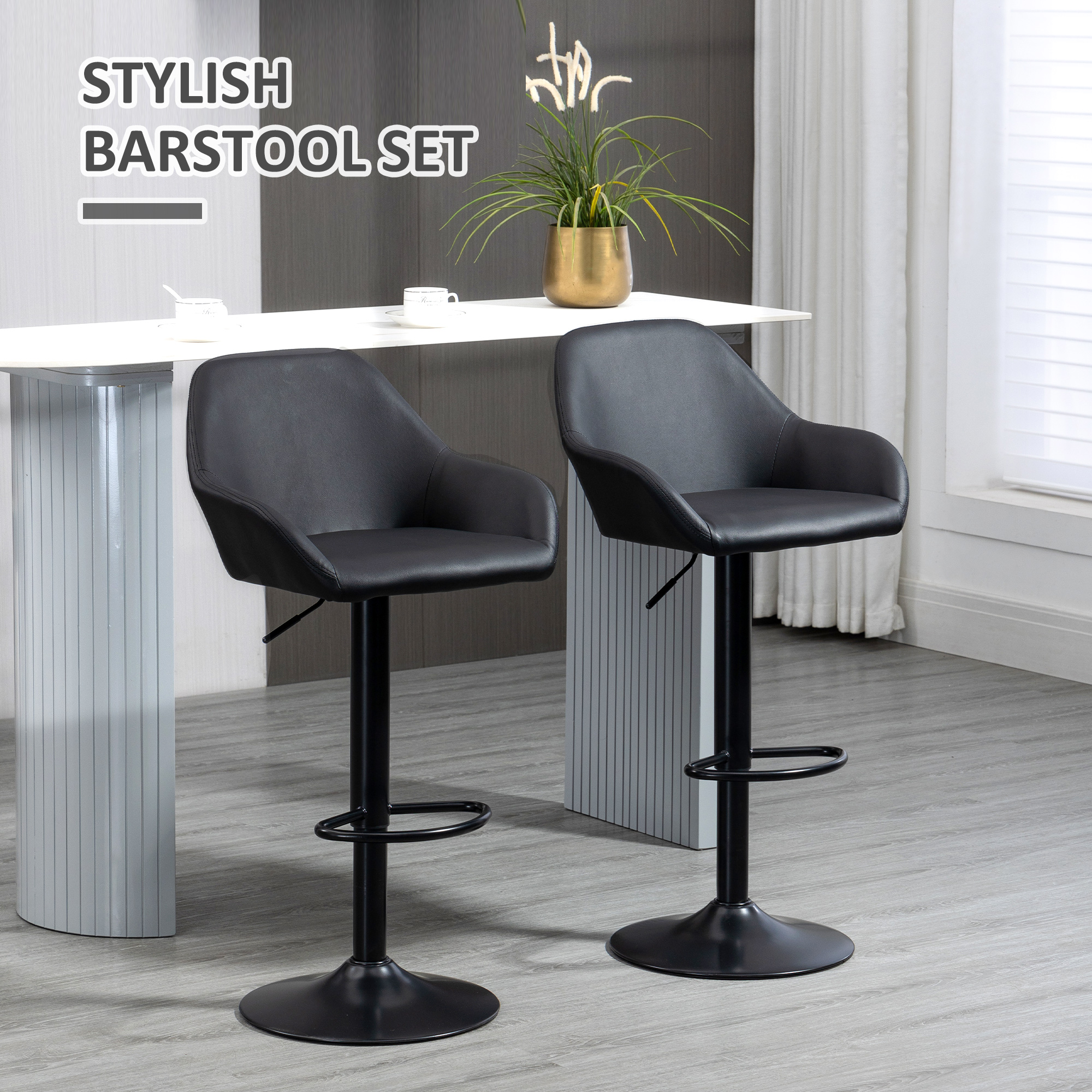 Stainless Steel Swivel Bar Stool – Adjustable Height Backless Stool With Footrest For Workshop, Office, Or Home