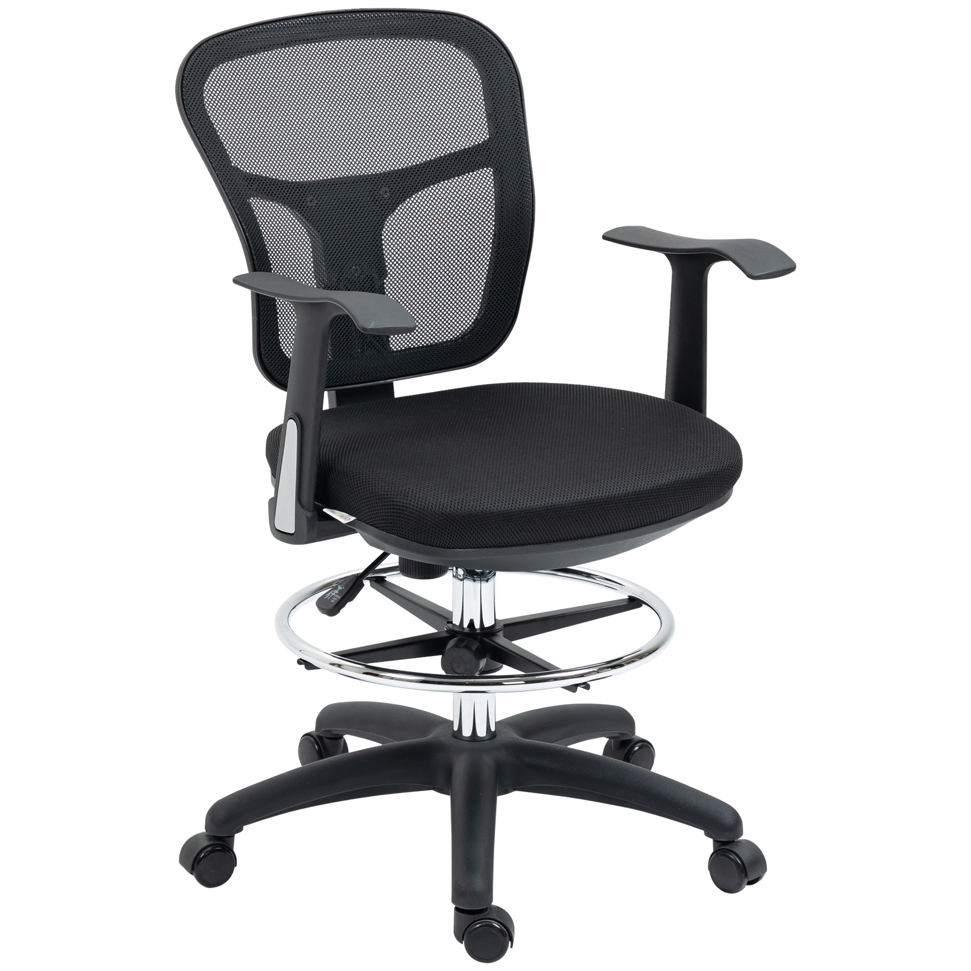 Vinsetto Tall Office Chair, Drafting Chair with Swivel