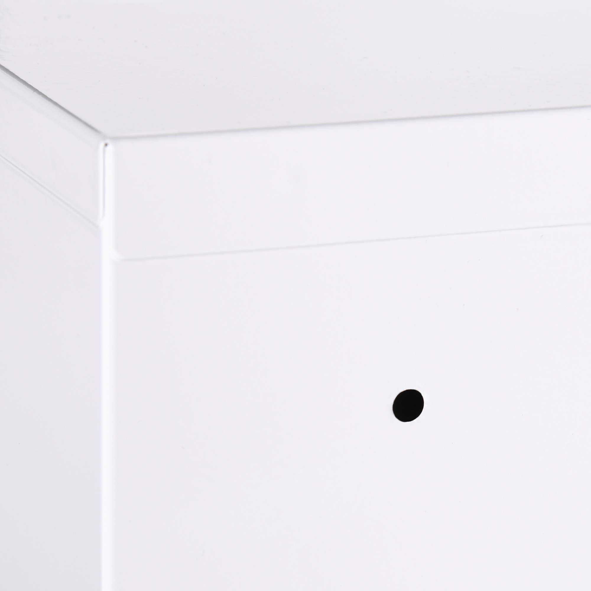 kleankin 16" x 21" Lockable Medicine Cabinet, 3-Tier Steel Medical Box, Wall Mounted with 2 Keys, Shelves, White | Aosom.com 7