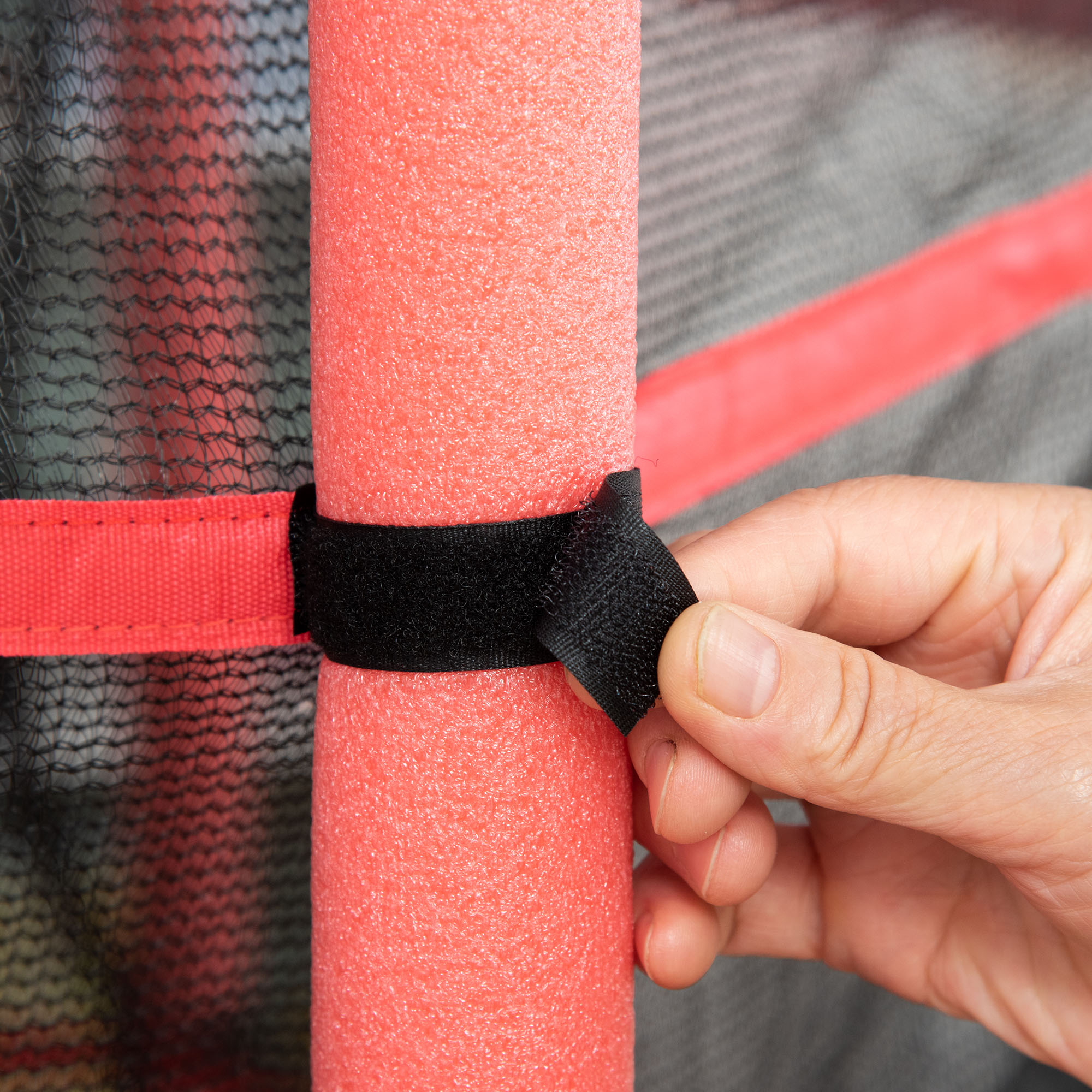 Soozier 5.3FT Kids Trampoline, Red, with Safety Enclosure, for 3-10 Years Old, Indoor/Outdoor Use | Aosom.com 6