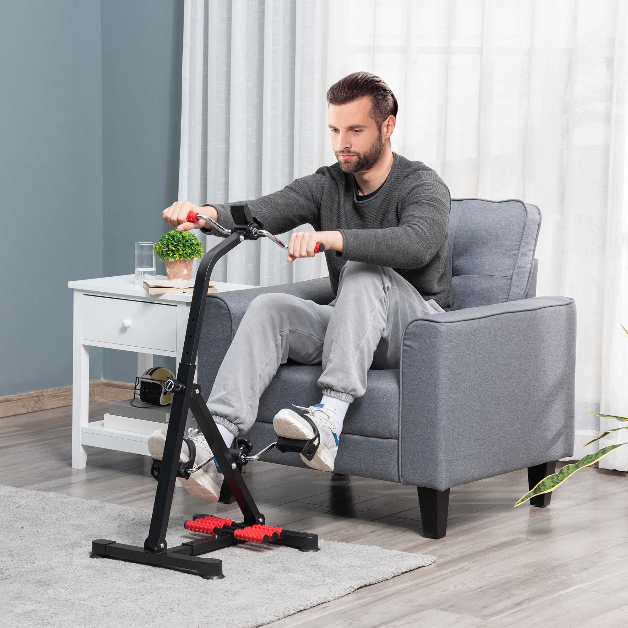 Leg Exercise Machine Pedal Straps - Adjustable Fitness Equipment Accessories
