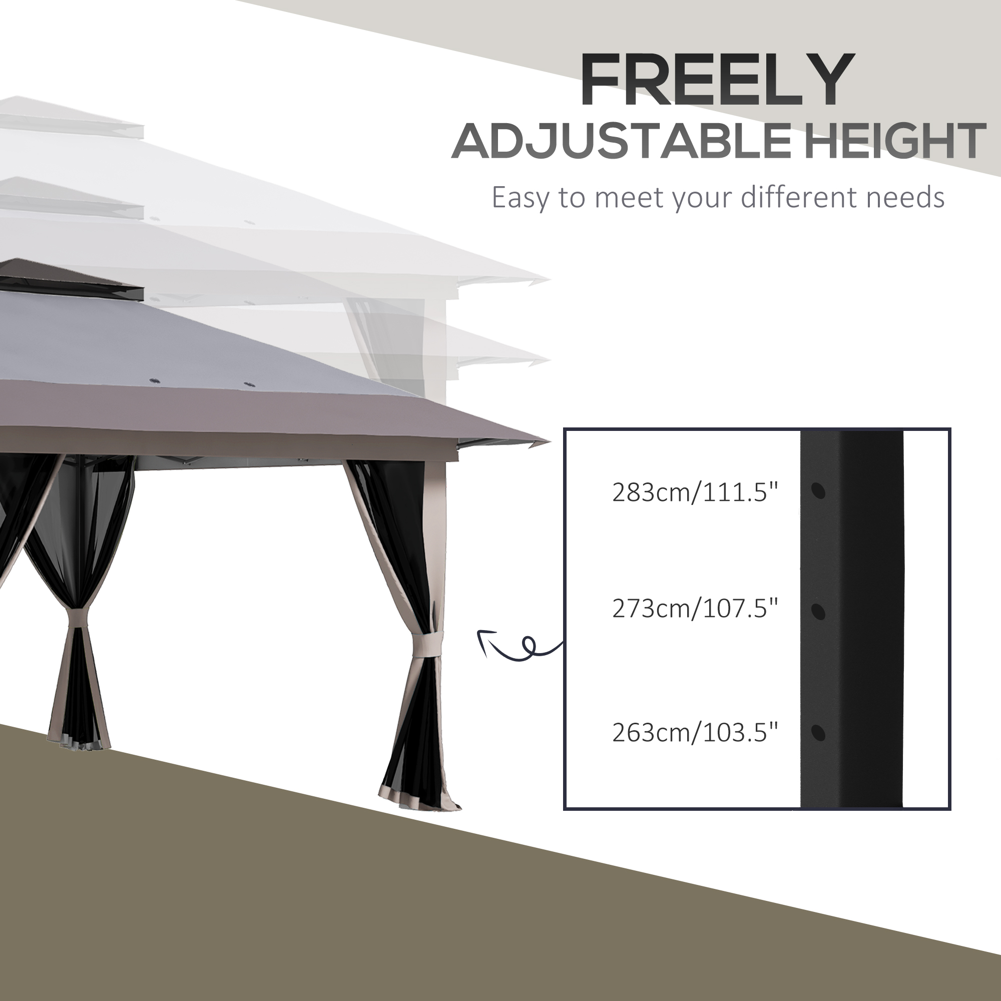 GO OUT 【 vol.138〜180 】 43冊セット Outsunny 10' x 19' Pop Up Canopy with Easy Up Steel Frame, 3