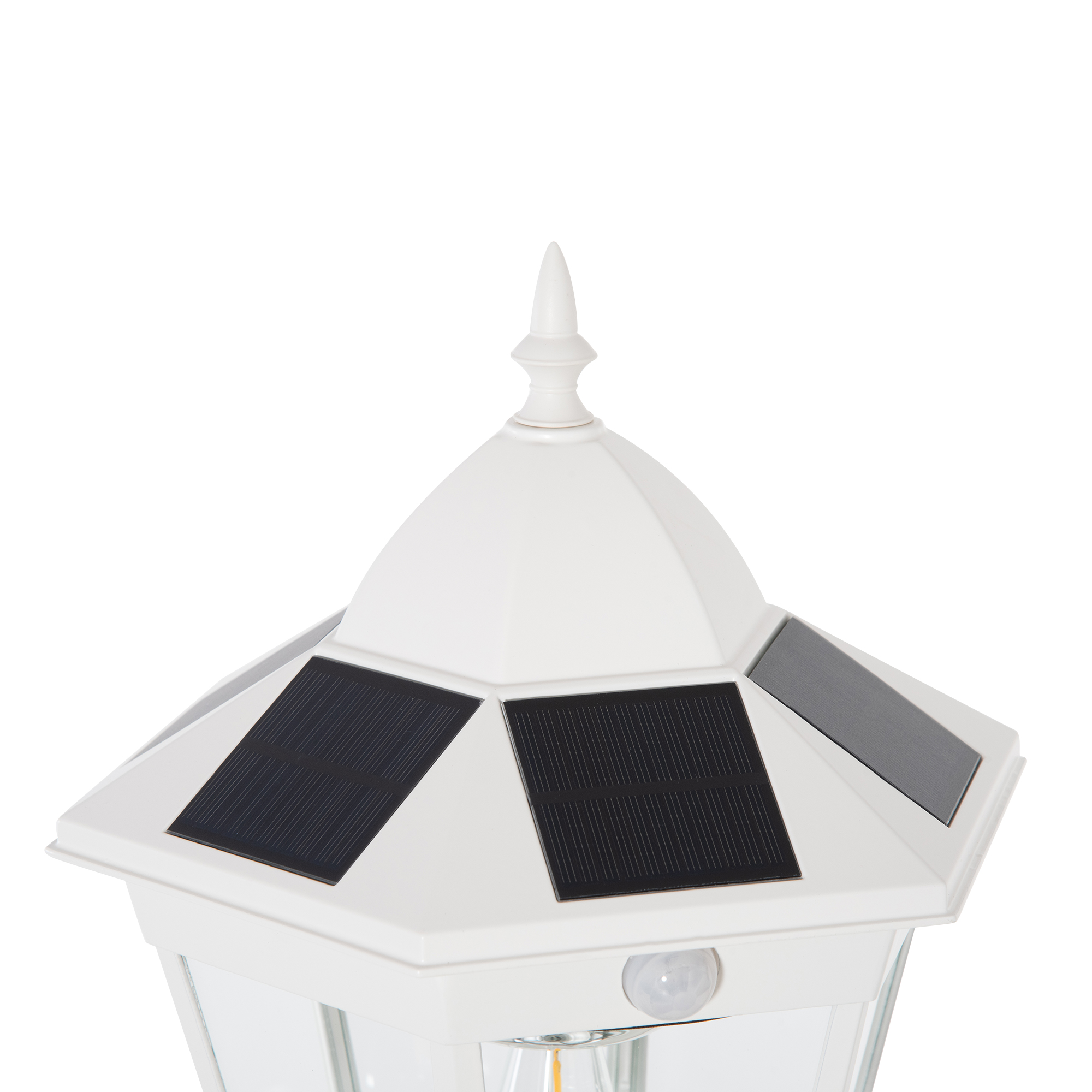 thumbnail image 2 of Outsunny Solar Post Light – 50 LED, 50" Tall, IP44 Waterproof, Auto On/Off For Garden Pathway & Patio 2 of 14
