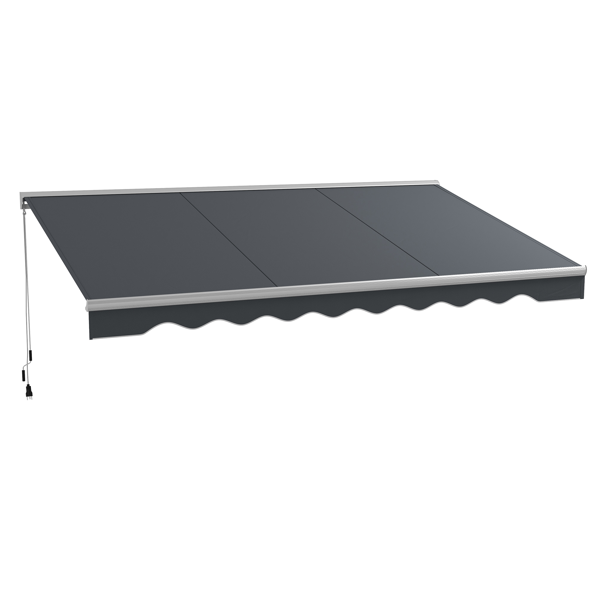 アウトドア寝具 raging kazuENLIGHTENED EQUIPMENT Outsunny 16.5' x 10' Electric Awning, Retractable Awning