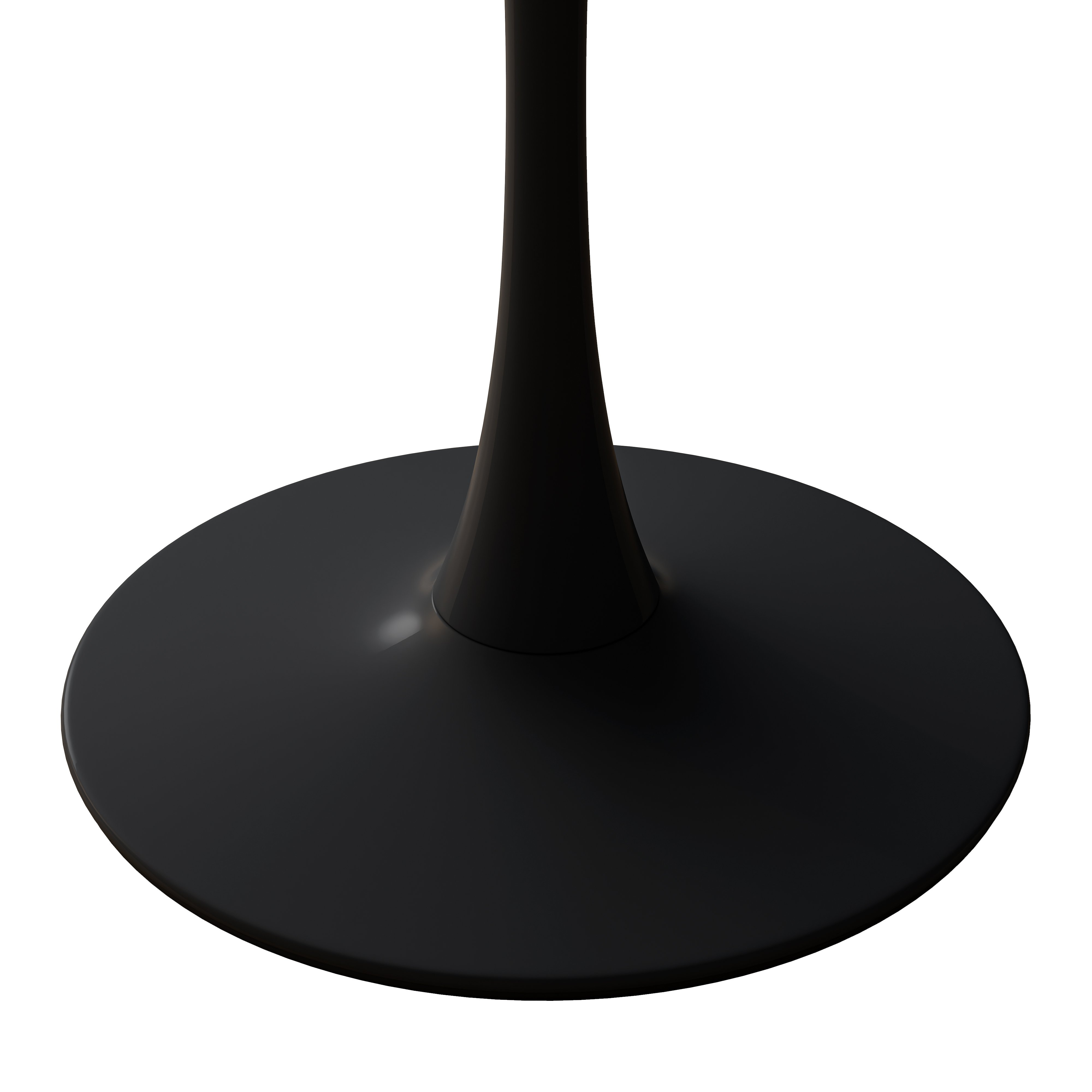 31.5" Modern Octagonal Coffee Table with Printed Black Marble Table Top, Metal Base, Easy Assembly, and High Load-Bearing Capacity, marble | Aosom.com 6
