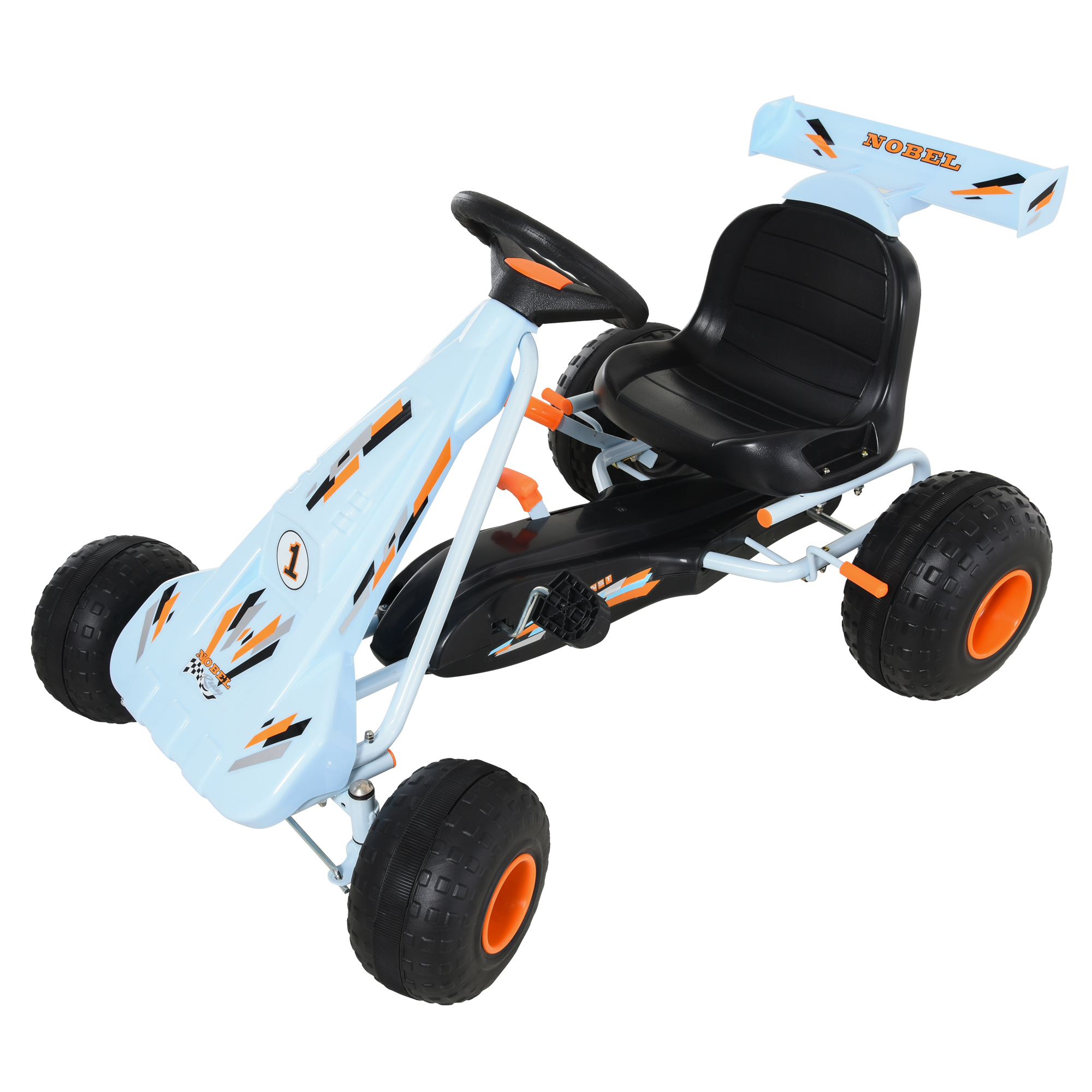 Aosom Kids Pedal Go Cart Children Ride On Car Karting Kids Cute