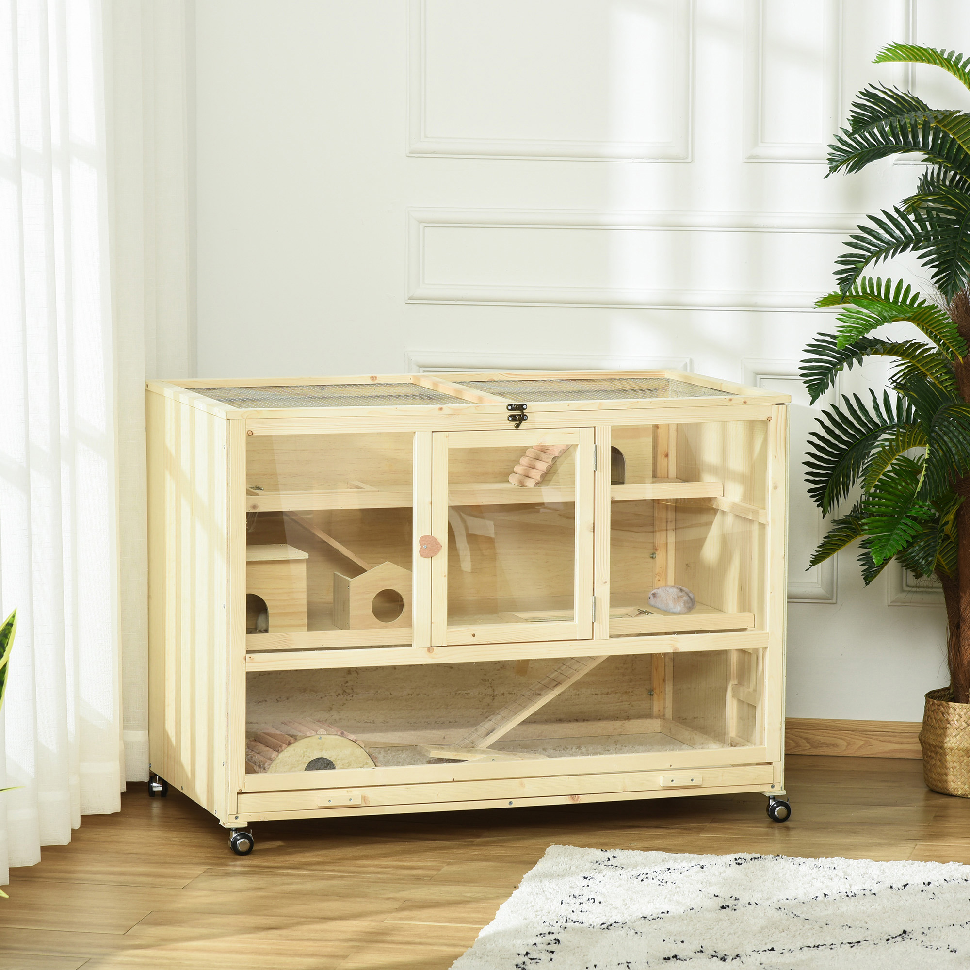 Snapshot of Roof Top Hamster Cage Improving Kits