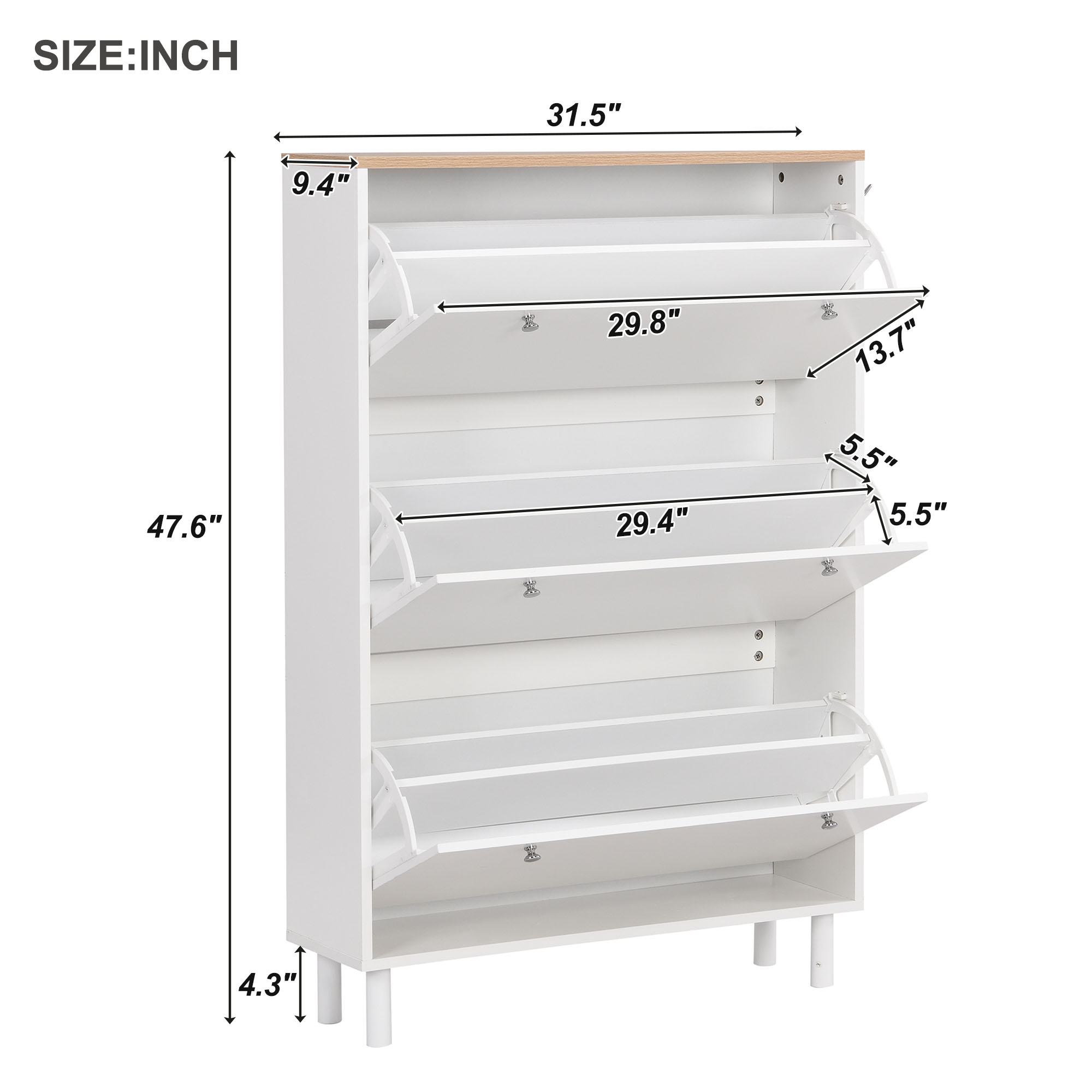 DRAW A LINE Tray &amp; shoes rack ×3 Amazon.com: LINZINAR Shoe Rack 3 Tier Long Metal Shoe