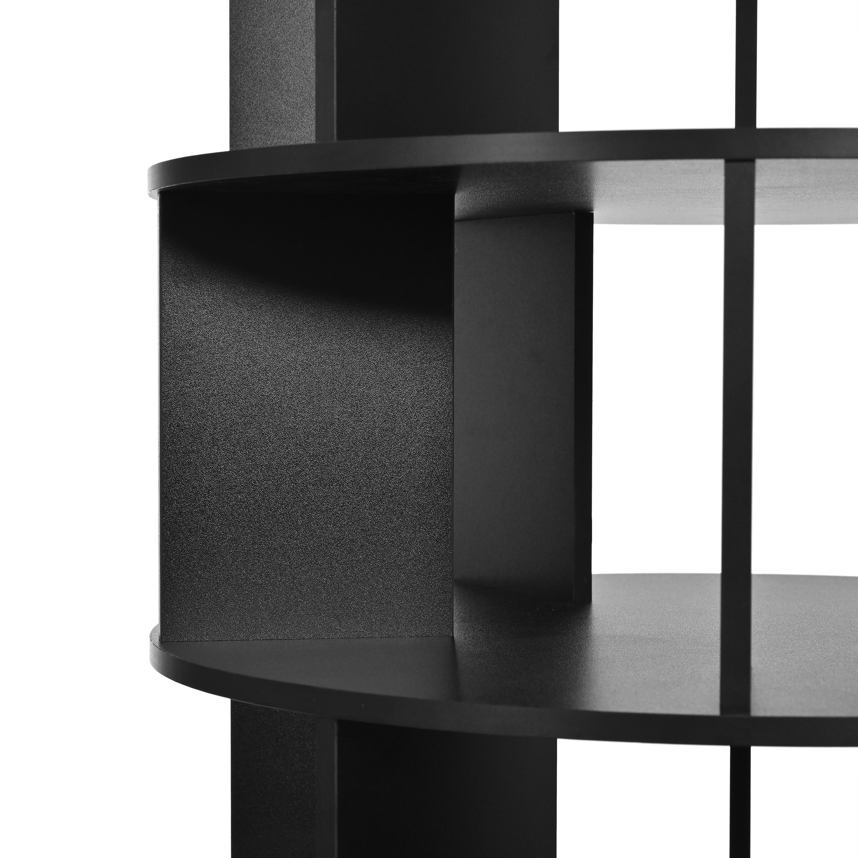 ◆OSOYA◆ Vinsetto 360° Spinning Shoe Cabinet with 5 Grids Per Layer