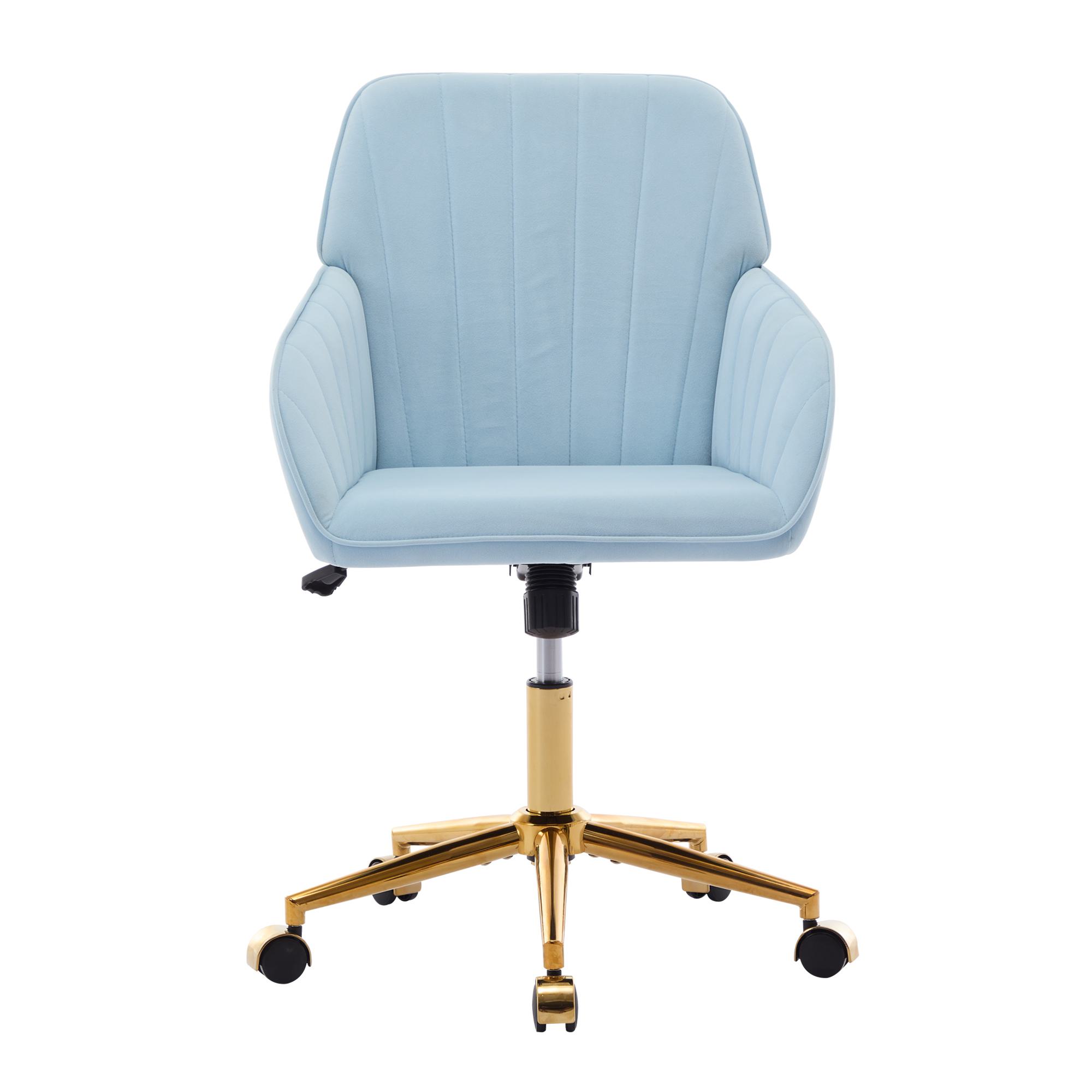 Adjustable Ergonomic Swivel Chair with Memory Foam Cushion