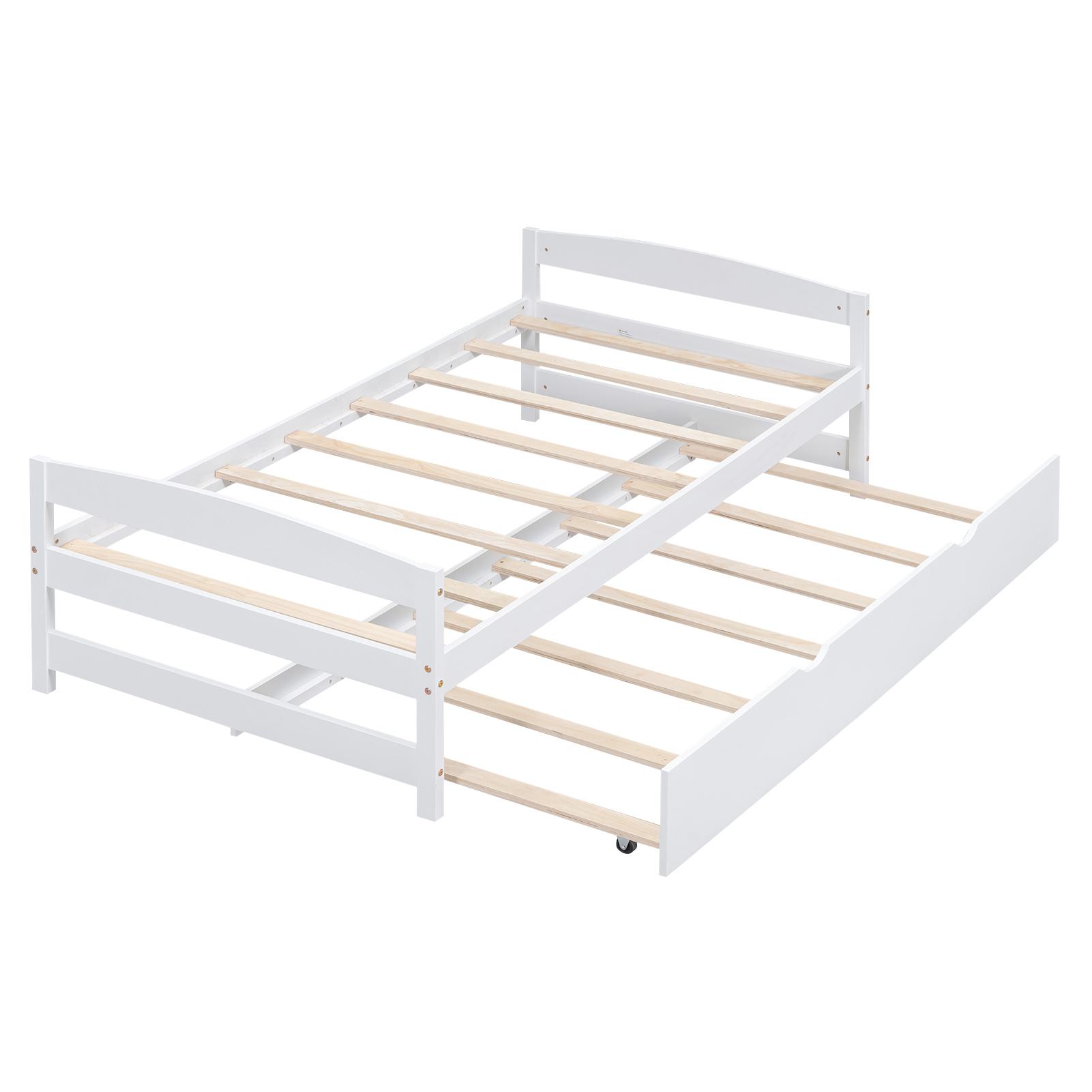 Wadhamさま専用 WhizMax Full Size Bed Frame with 4 Storage Drawers and Linen