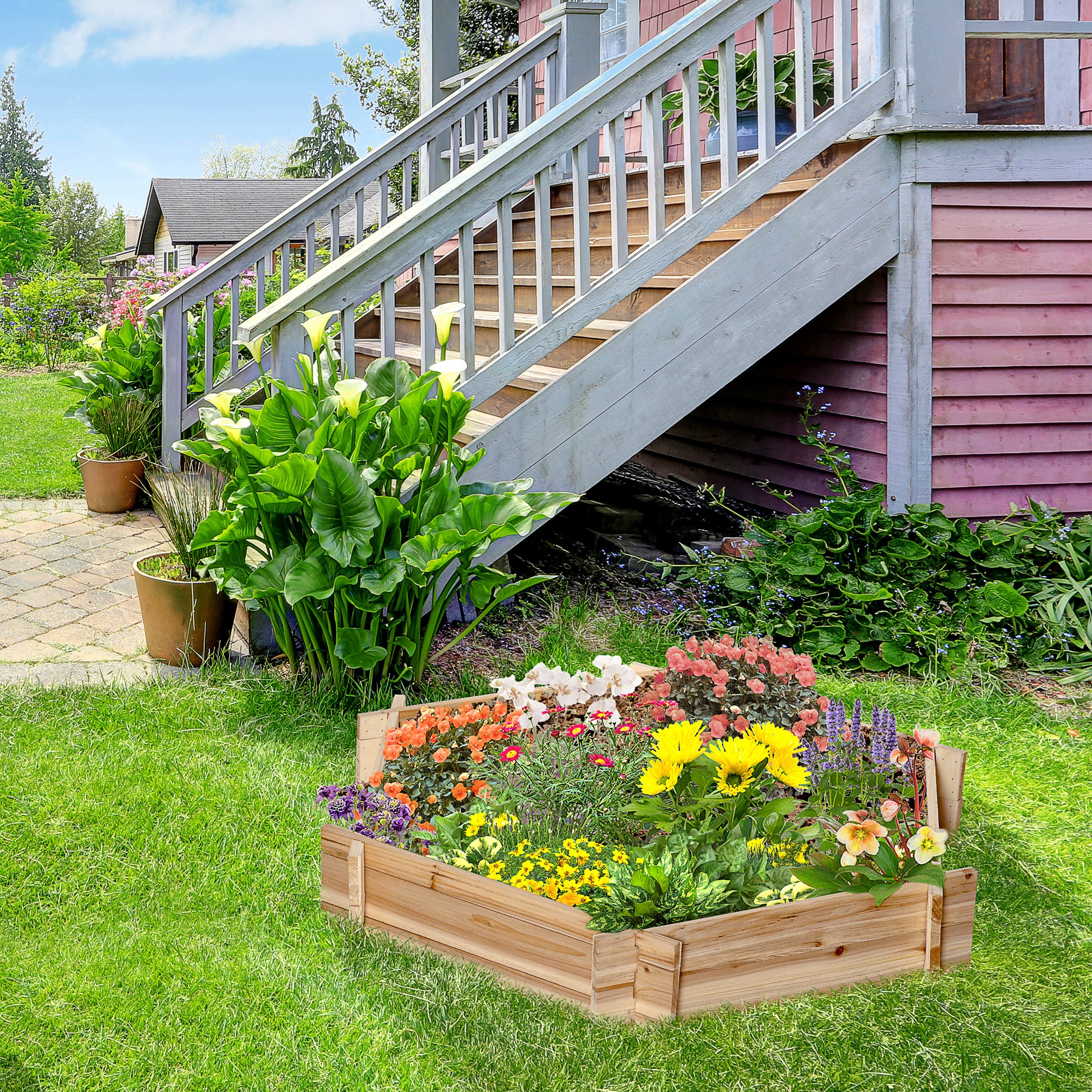Amazon.com : Miles Kimball 329156 Chippendale Planter Box