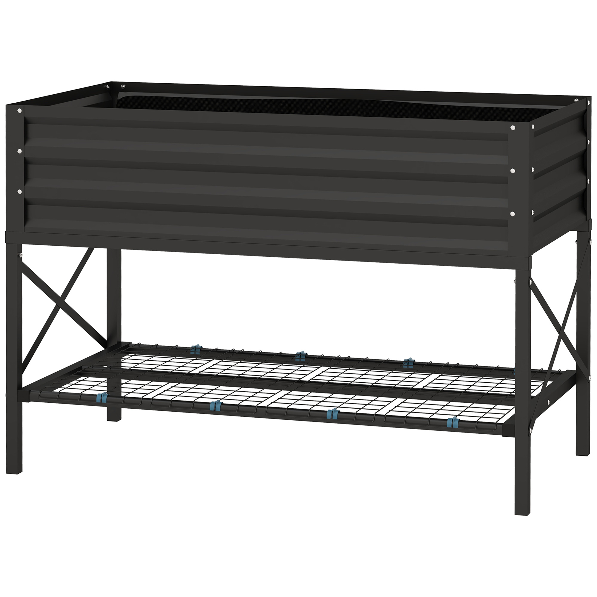 SRL . GARDEN BED I - SHELF garden bed 箱無 Amazon.com: Zhongma Sturdy Raised Garden Bed with Trellis