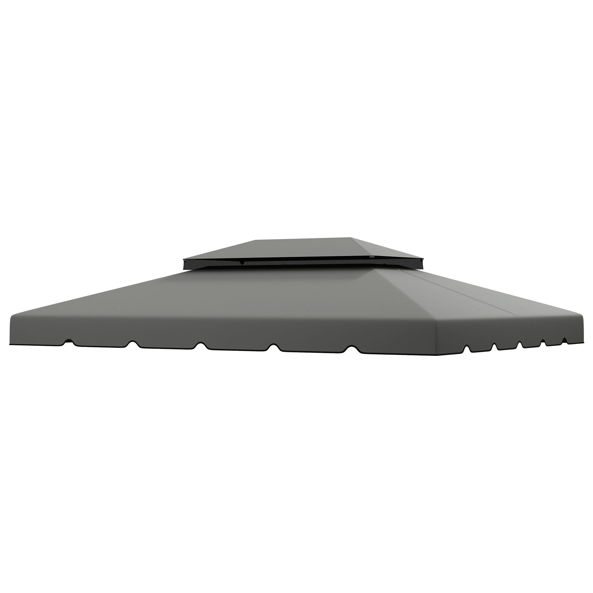 amenoiro★ Outsunny 12.8' x 9.5' Gazebo Replacement Canopy, Gazebo Top