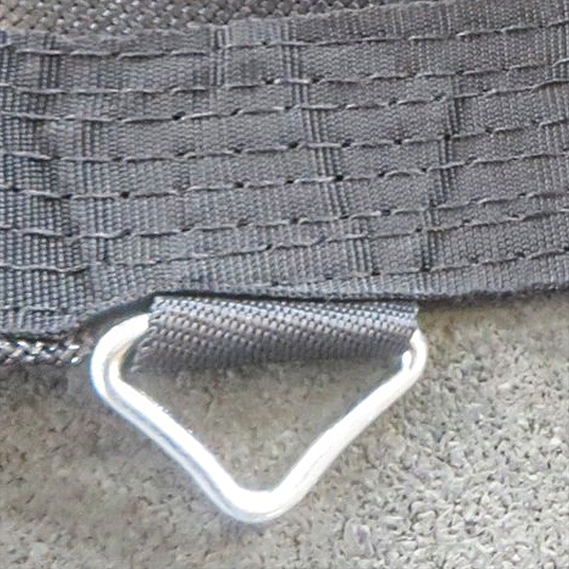 Soozier Trampoline Mat Replacement, Fits 12'/14' Trampoline with 72/80 V-Hooks & 5.5" Springs, Black | Aosom.com 7