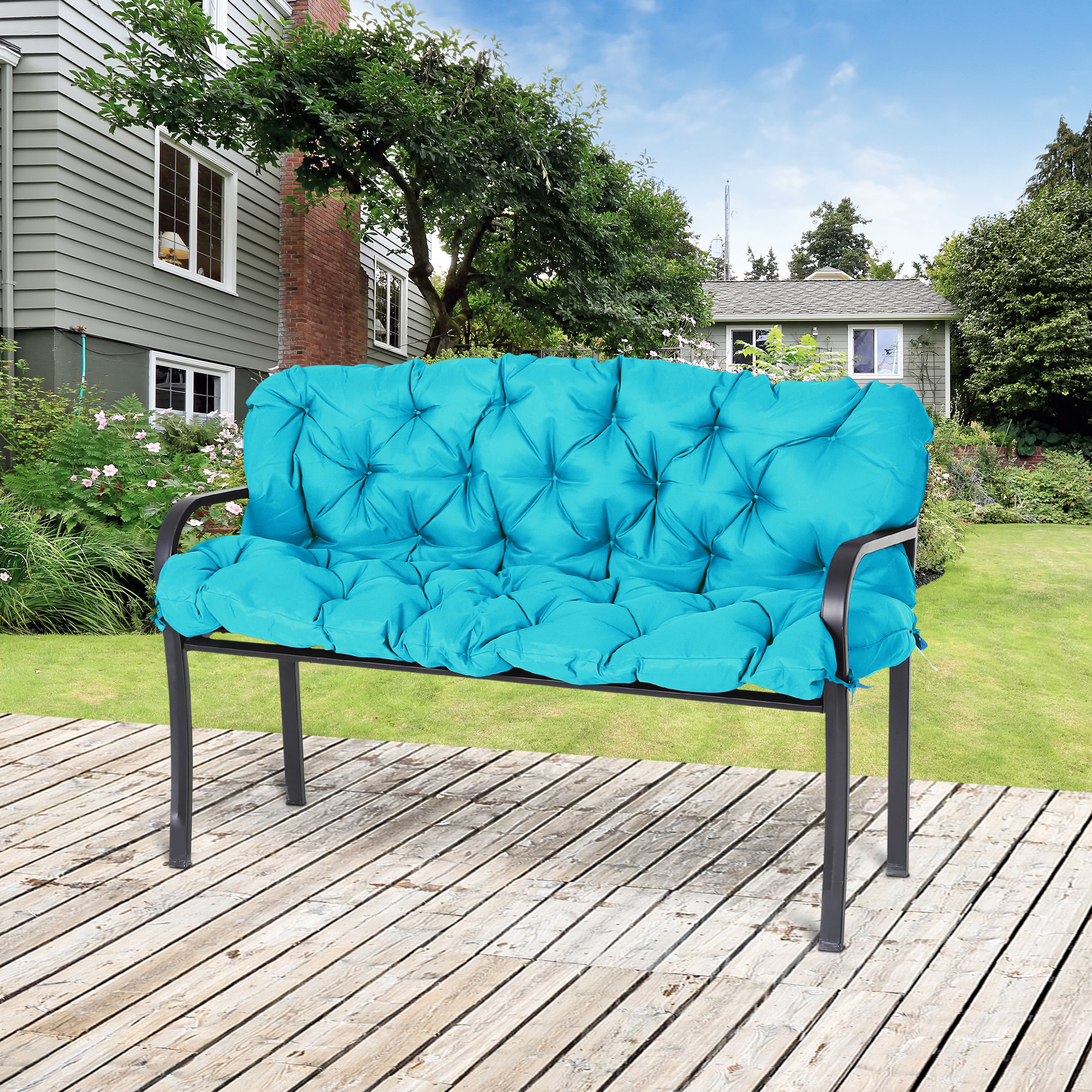 Alexa Alzasedia Cam Amazon Swing Cushion Outdoor Bench Cushion 48
