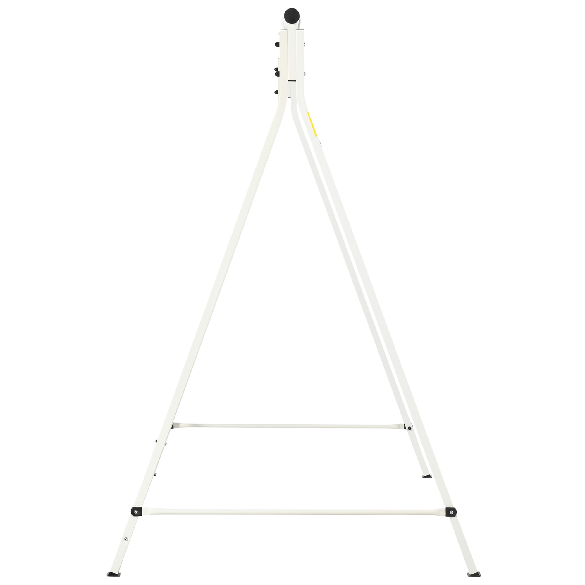 野又穫 standing still Outsunny Metal Porch Swing Stand, Heavy Duty Swing Frame