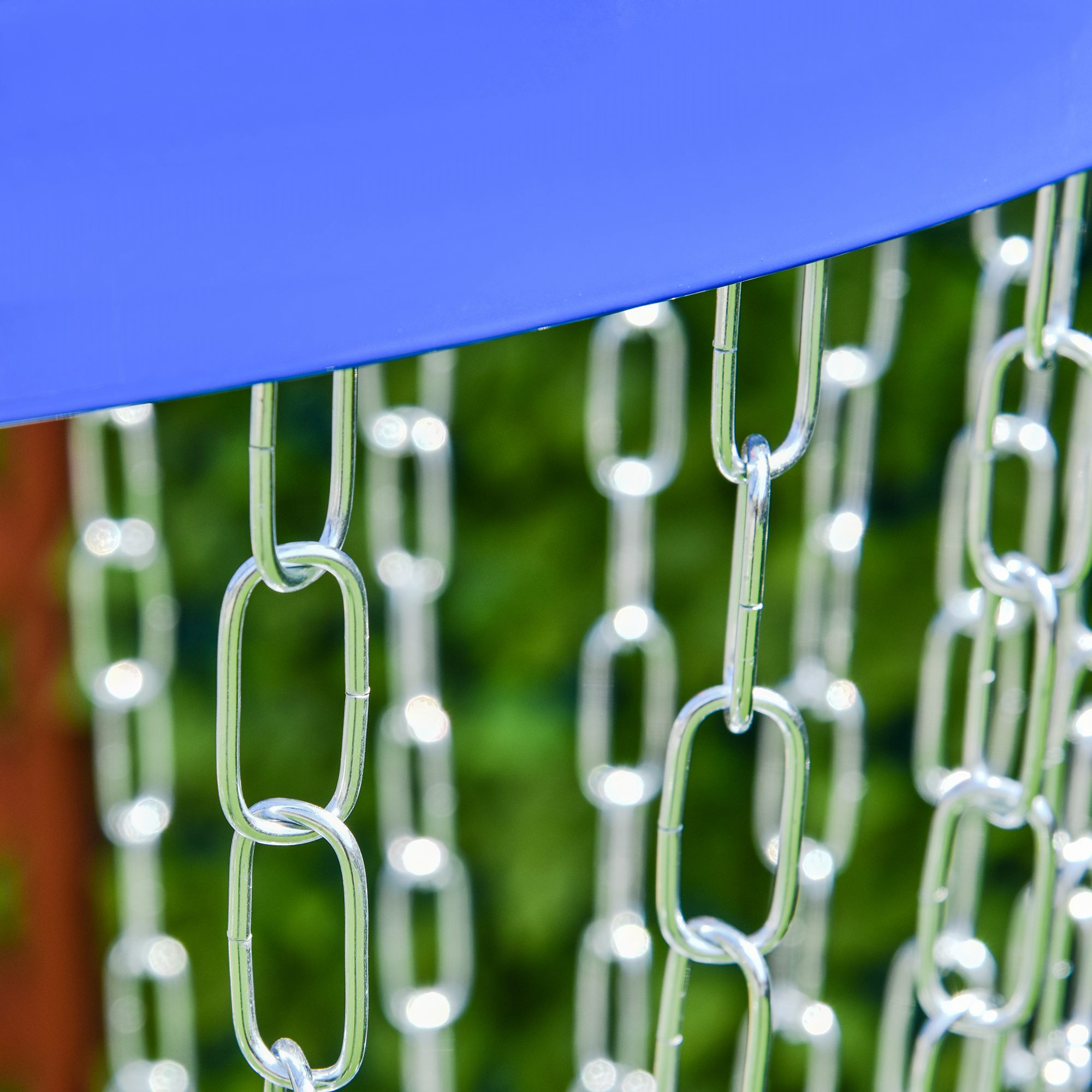 Soozier Disc Golf Catcher 24-Chain Portable Lightweight with Carry Bag Blue for Outdoor Pursuits | Aosom.com 6