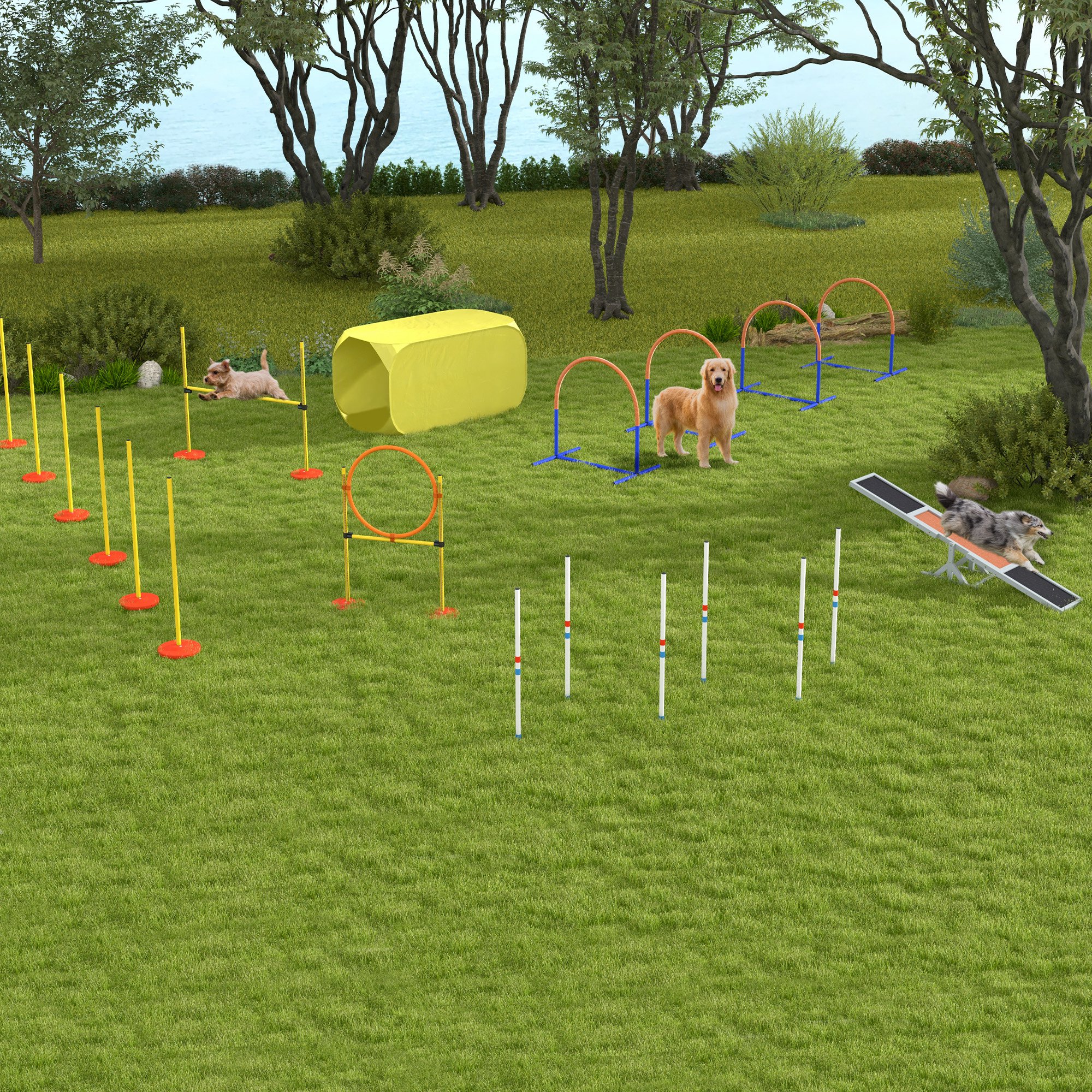 スイデコ　YWスツール DOG Modular Pet Stairs in Wood Finishes Won't Clash With Your Décor
