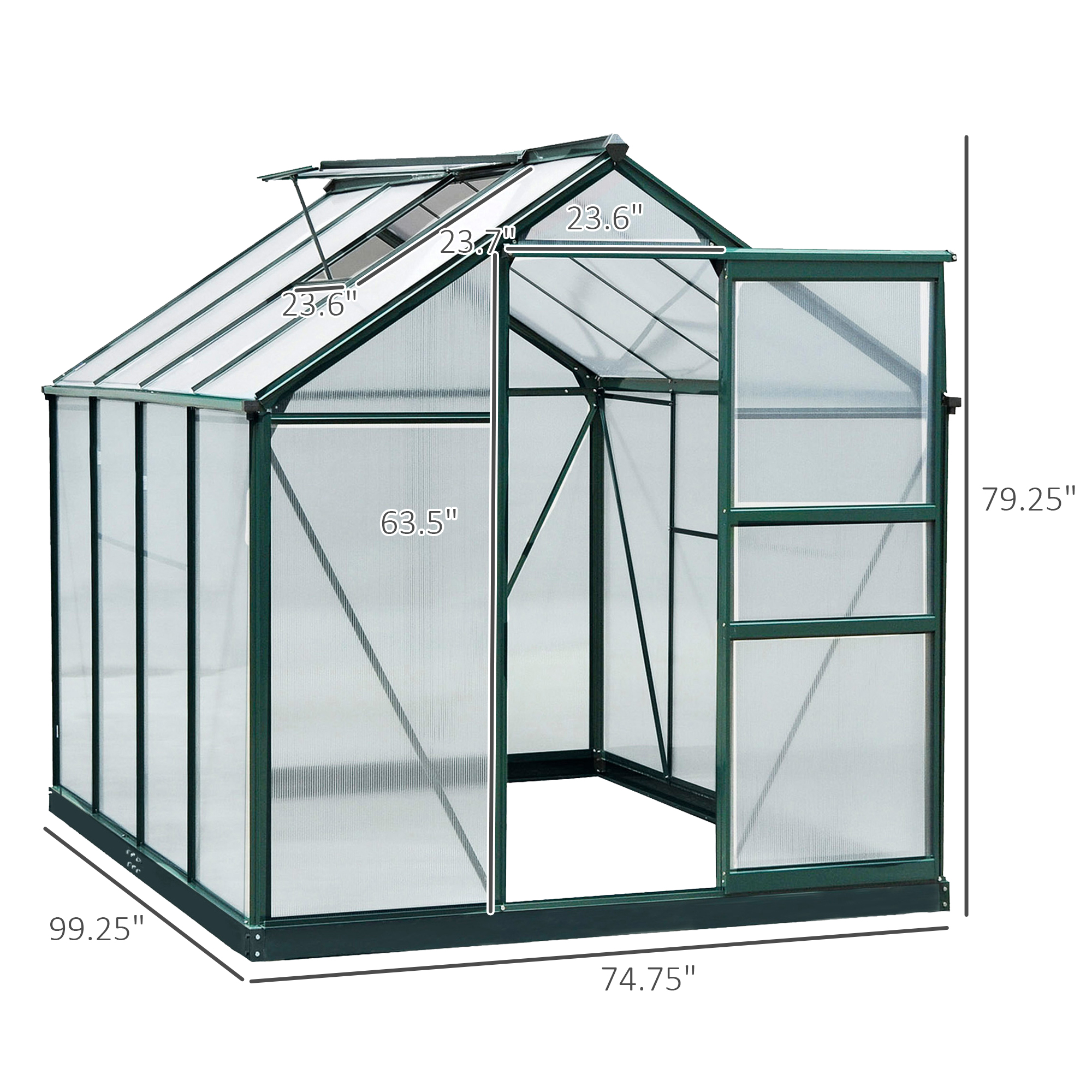 ①サウナテントQuadrangular Greenhouse ①サウナテント