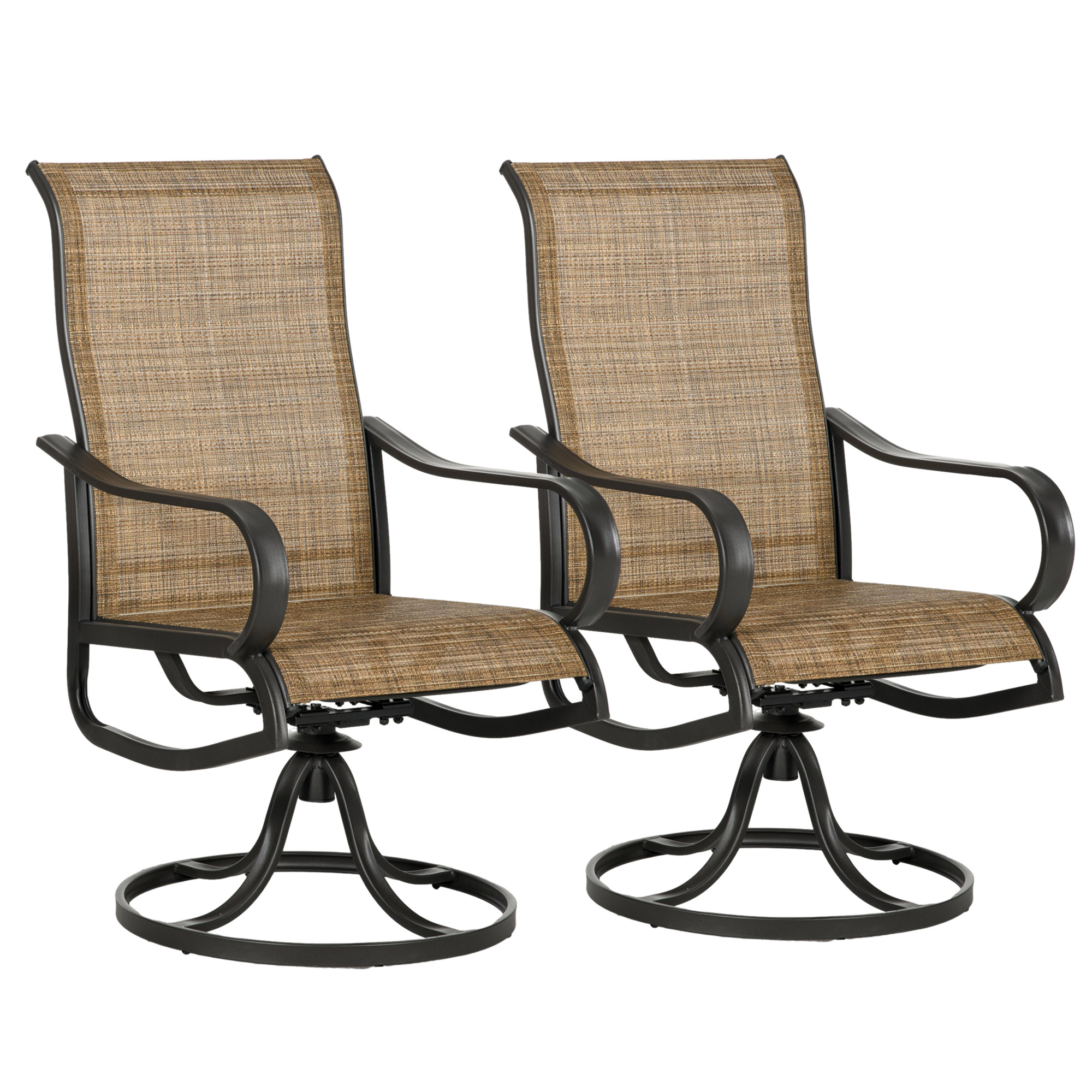 outdoor chairs rocker swivel