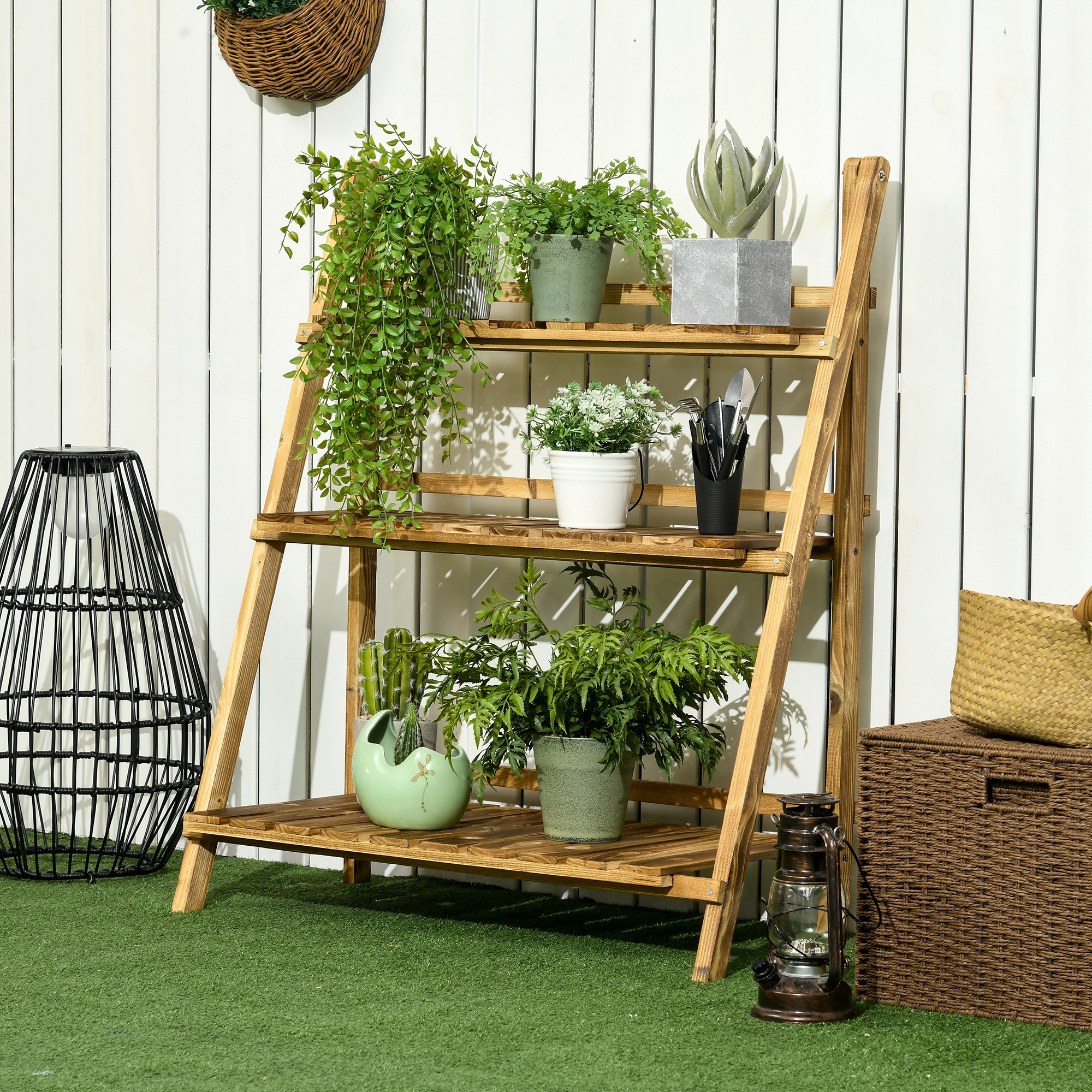 Outsunny Flower Stand32