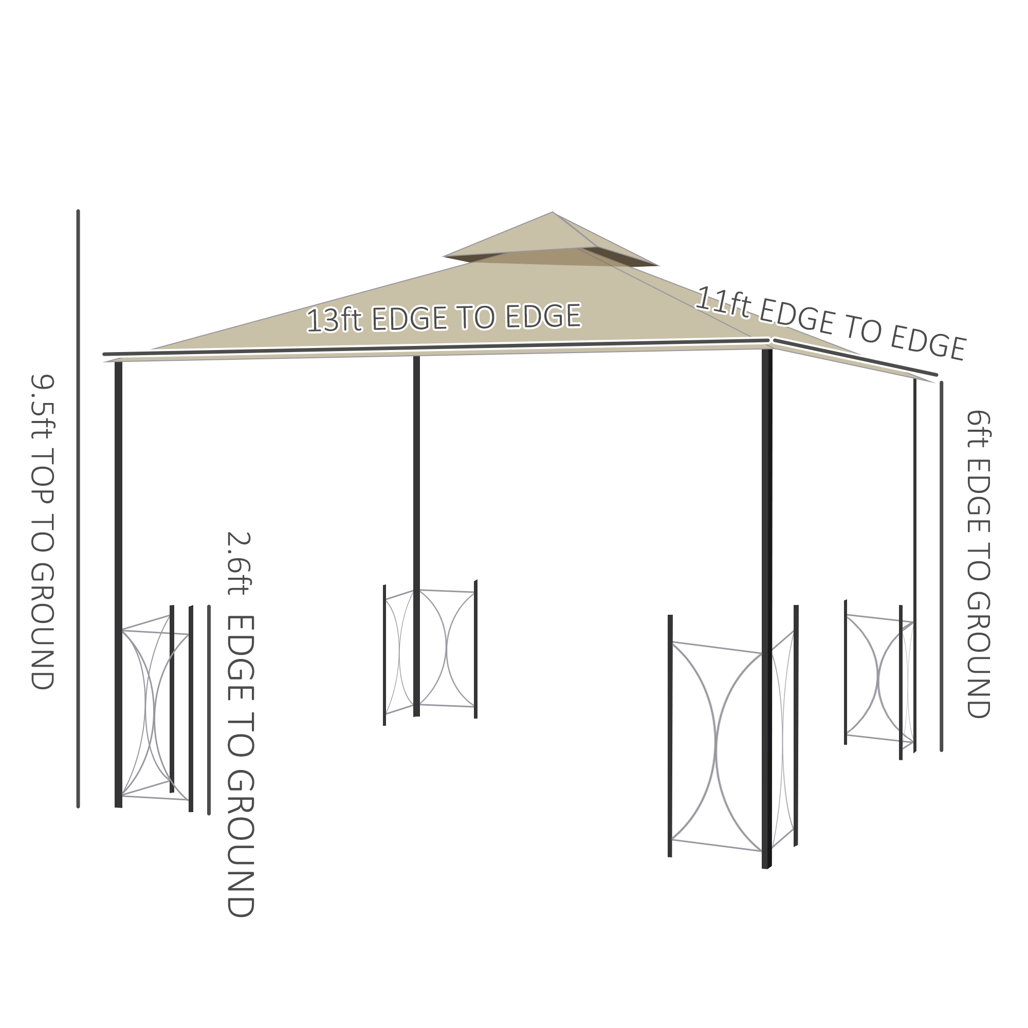GAhouses119冊 Amazon.com: Garden Winds Replacement Canopy Top Cover
