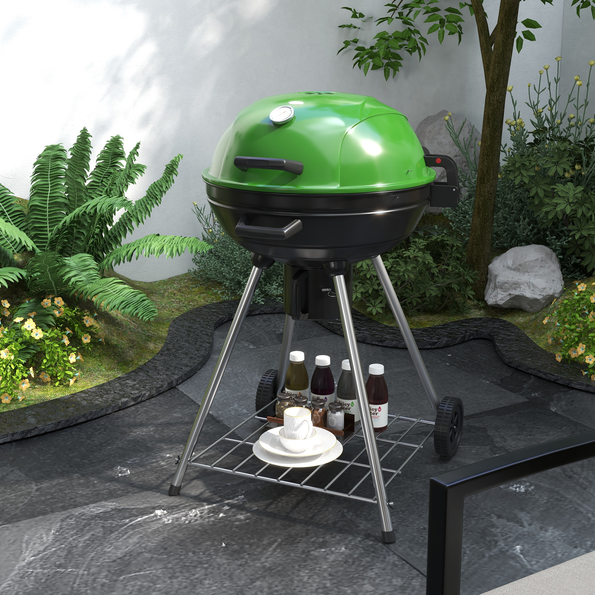 Zerodeko Camping Cooking Set Portable Clay Grill Stove